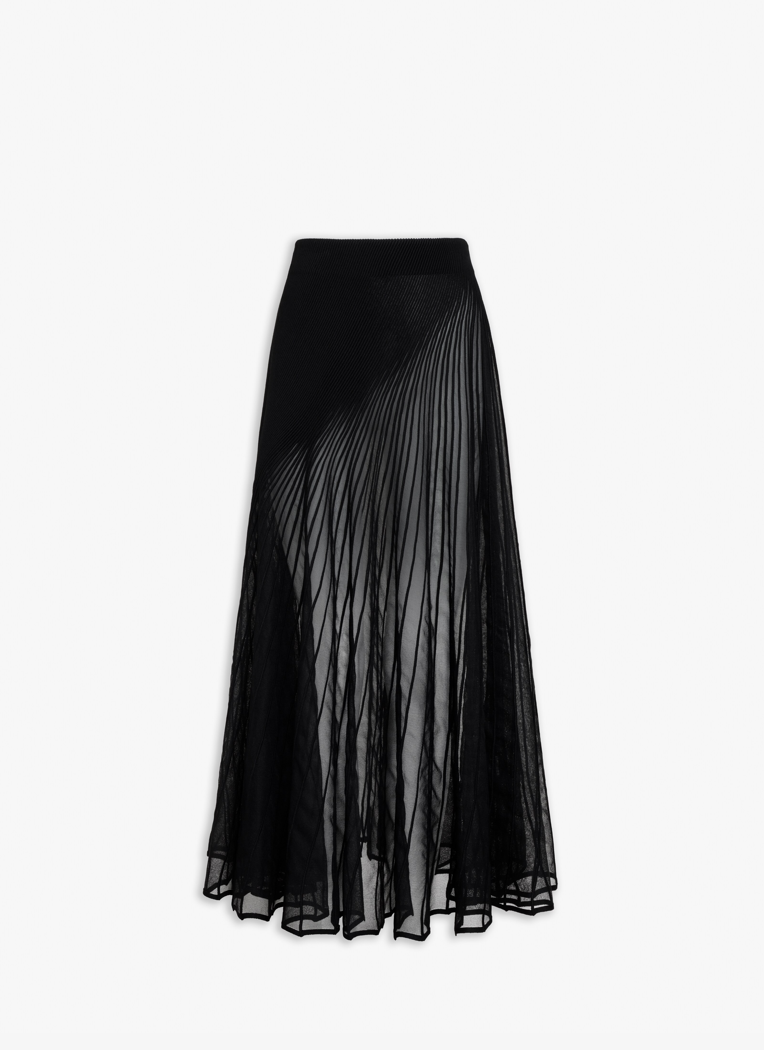 TWISTED LONG SKIRT - maison-alaia.com