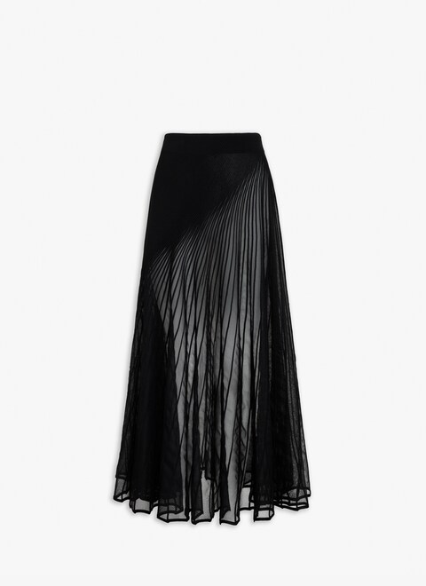 TWISTED LONG SKIRT - maison-alaia.com