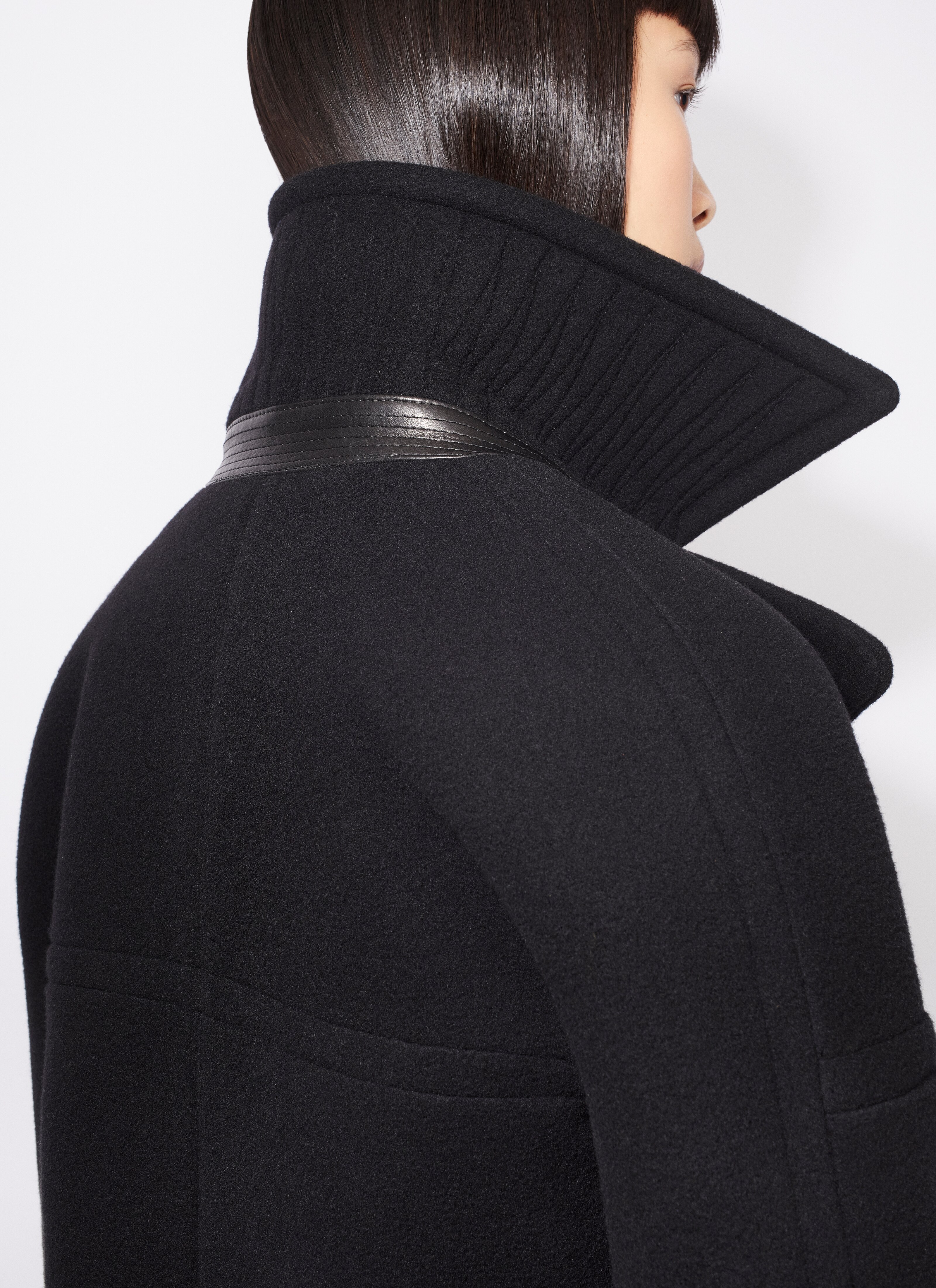 ALAÏA ダブルブレスト ピーコート | コート | アライア JP