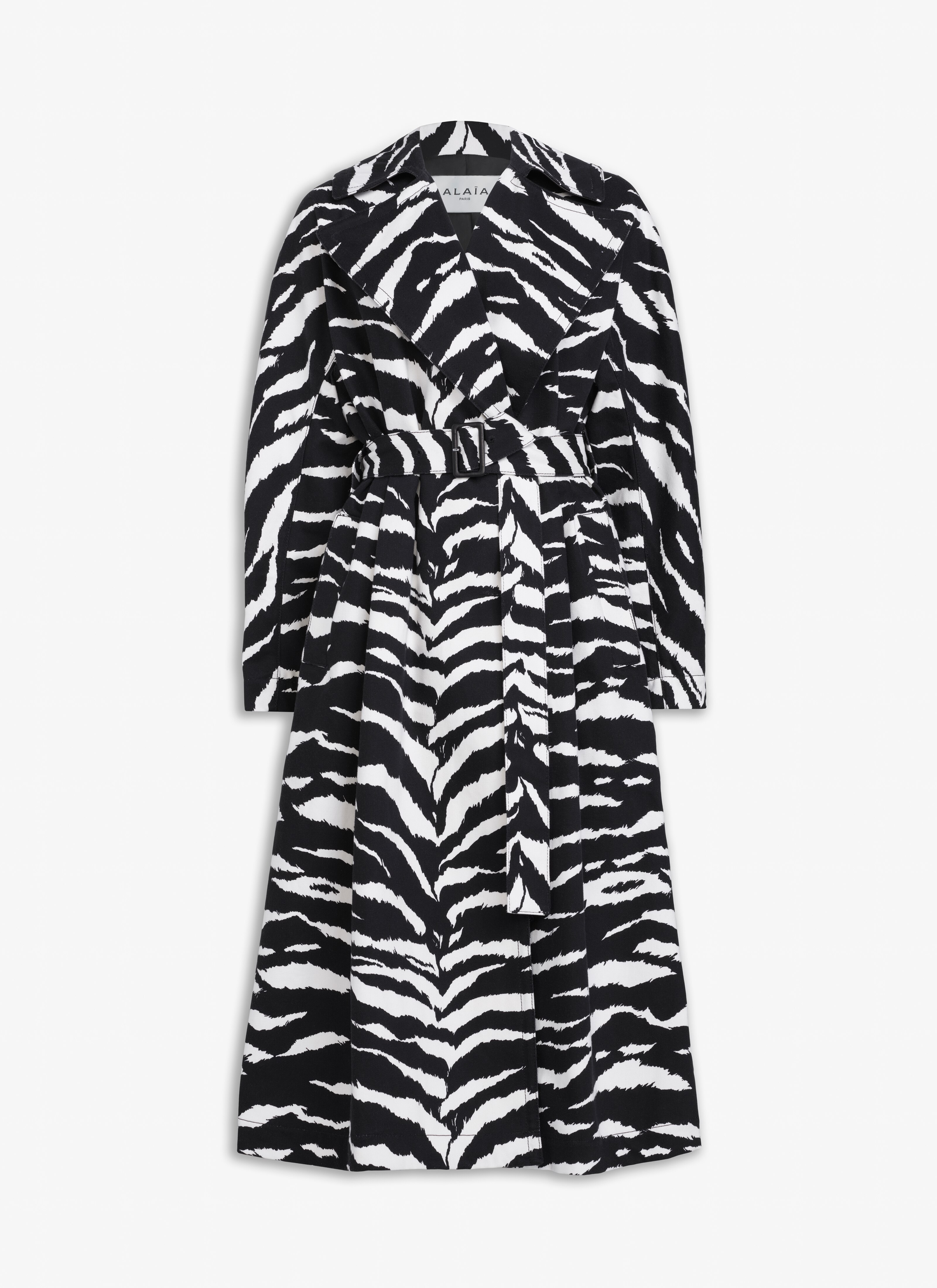 ANIMAL DENIM TRENCH - maison-alaia.com