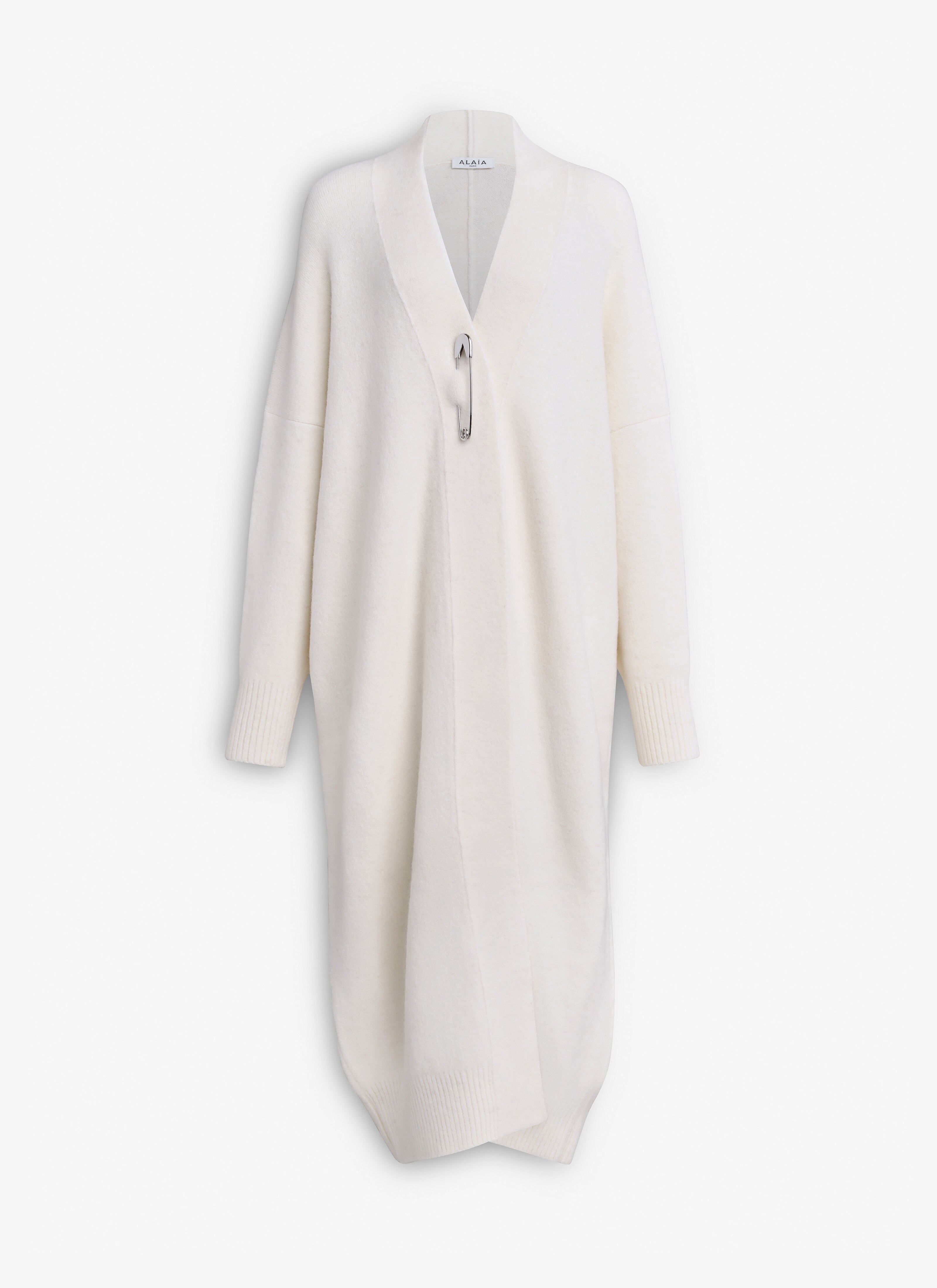 MAXI KNITTED COAT - maison-alaia.com