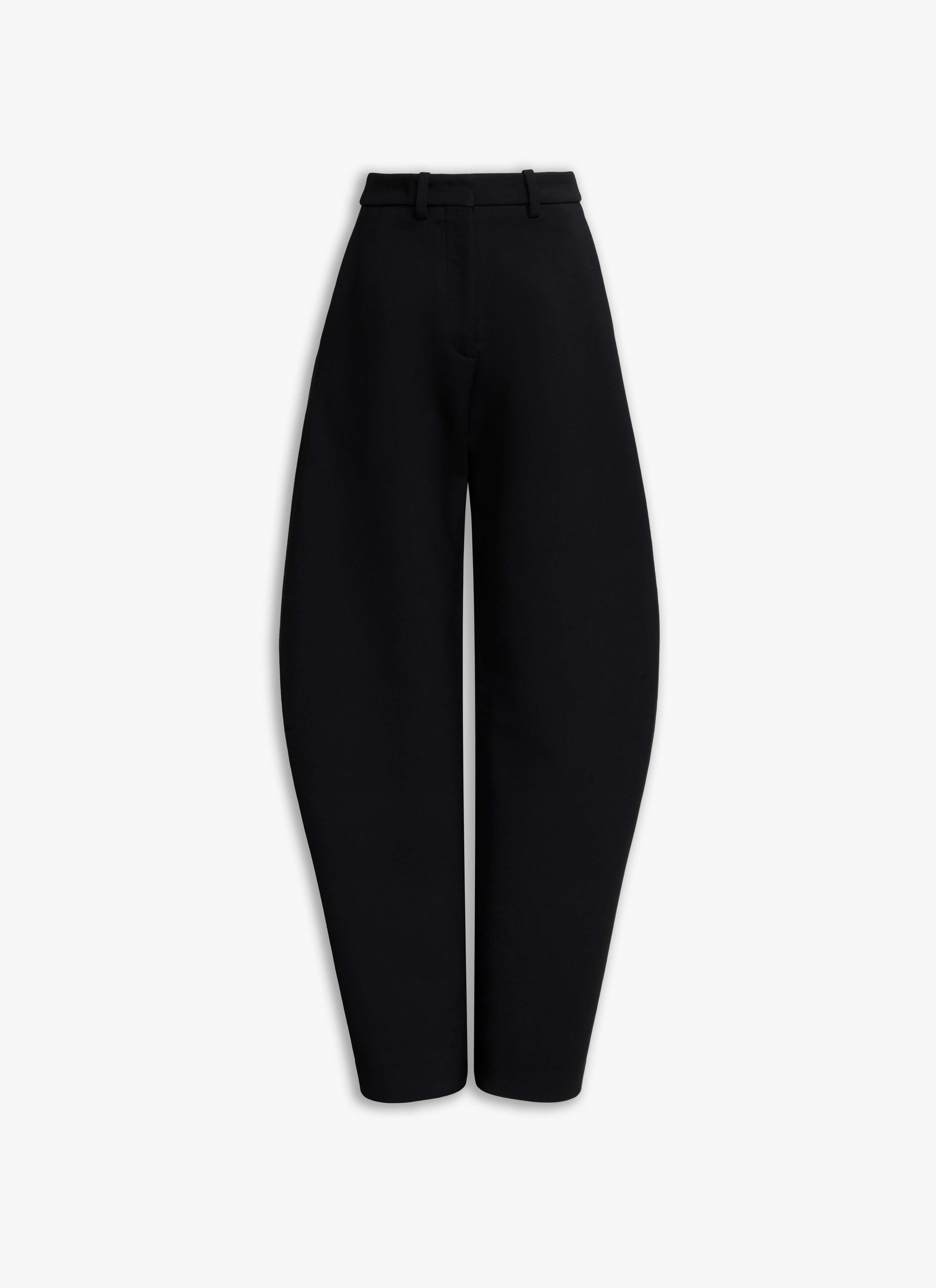 ROUND WOOL PANTS - maison-alaia.com
