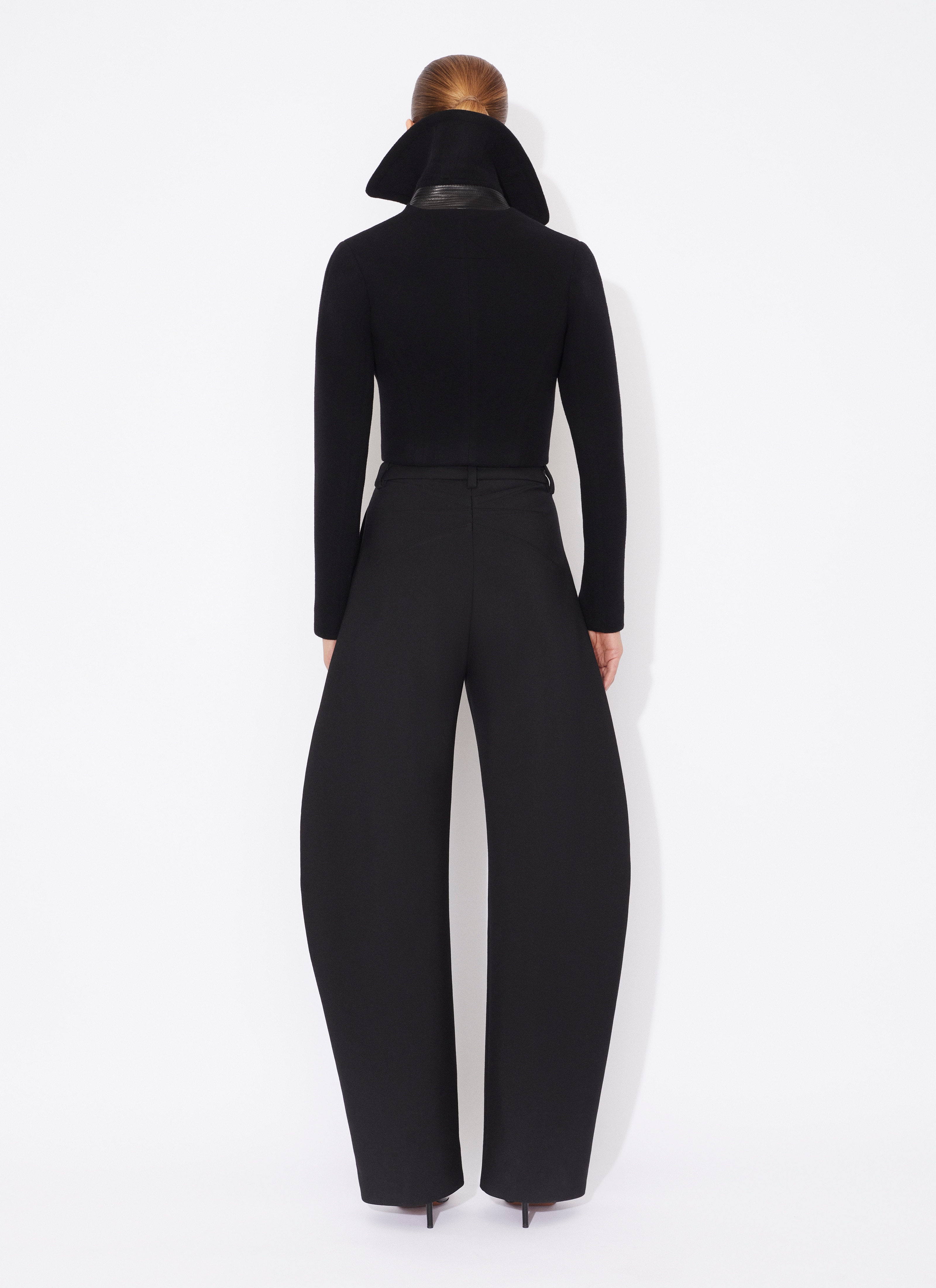 【関税&送料込】Alaia Buckle Stretch Wool Pants Alaïa Stretch Virgin Wool Spiral Zip Pants | Saks Fifth Avenue