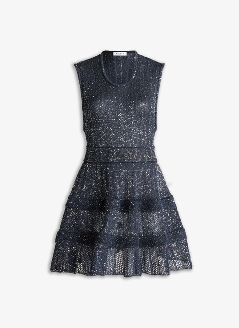SEQUIN CRINOLINE DRESS - maison-alaia.com
