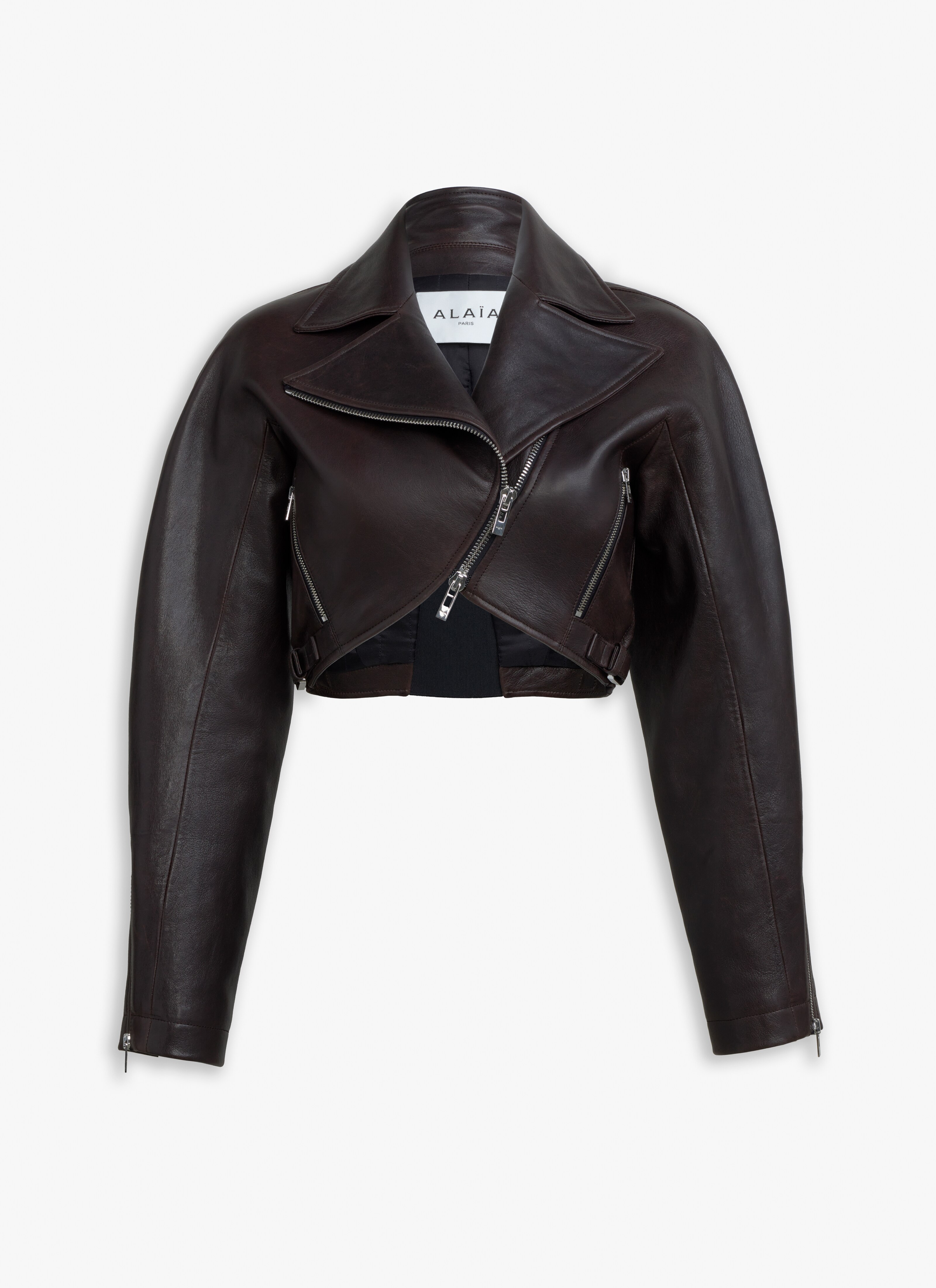 ALA A Women s CROPPED BIKER JACKET ALA A US