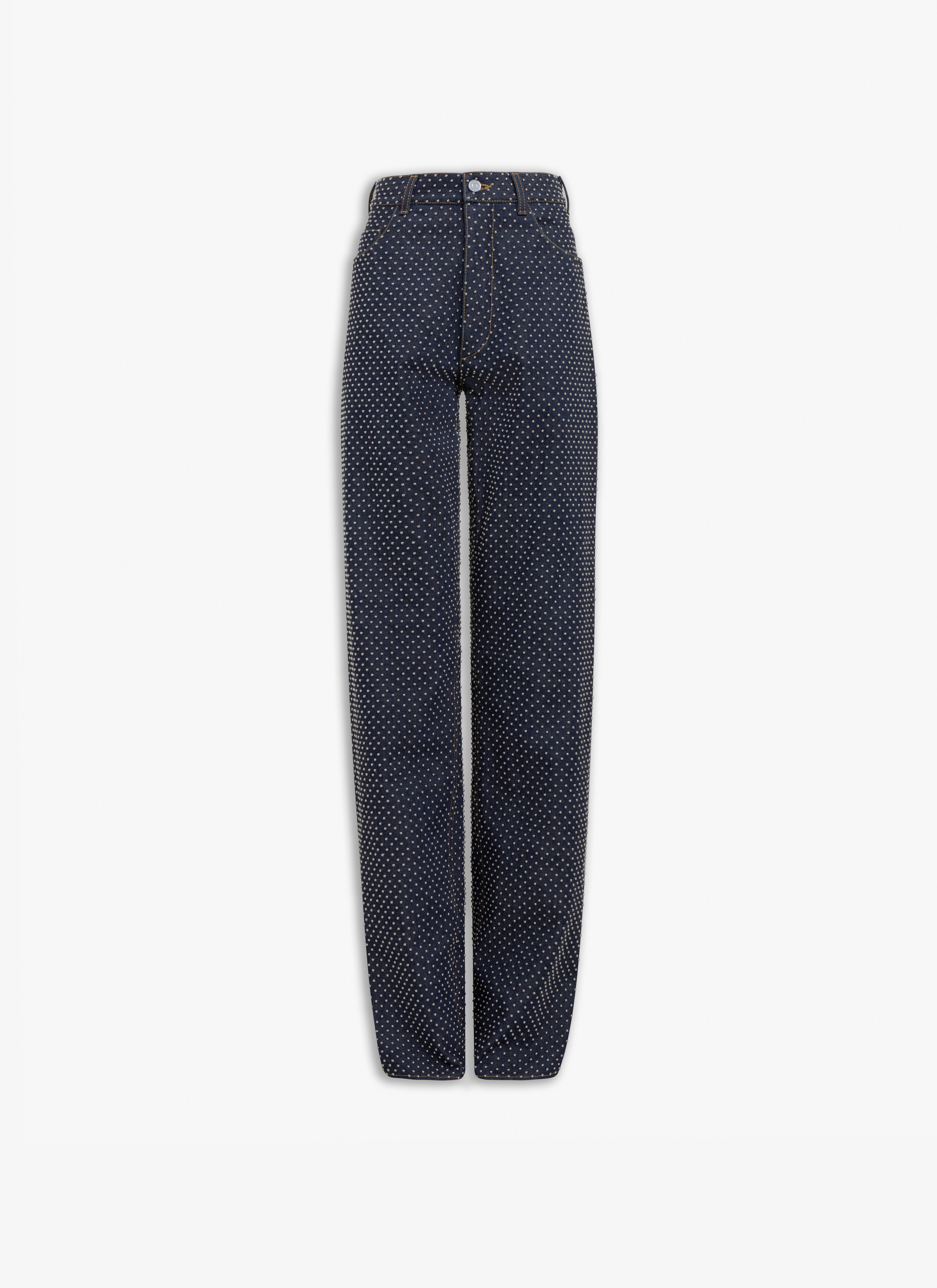 Straight denim Pant - maison-alaia.com