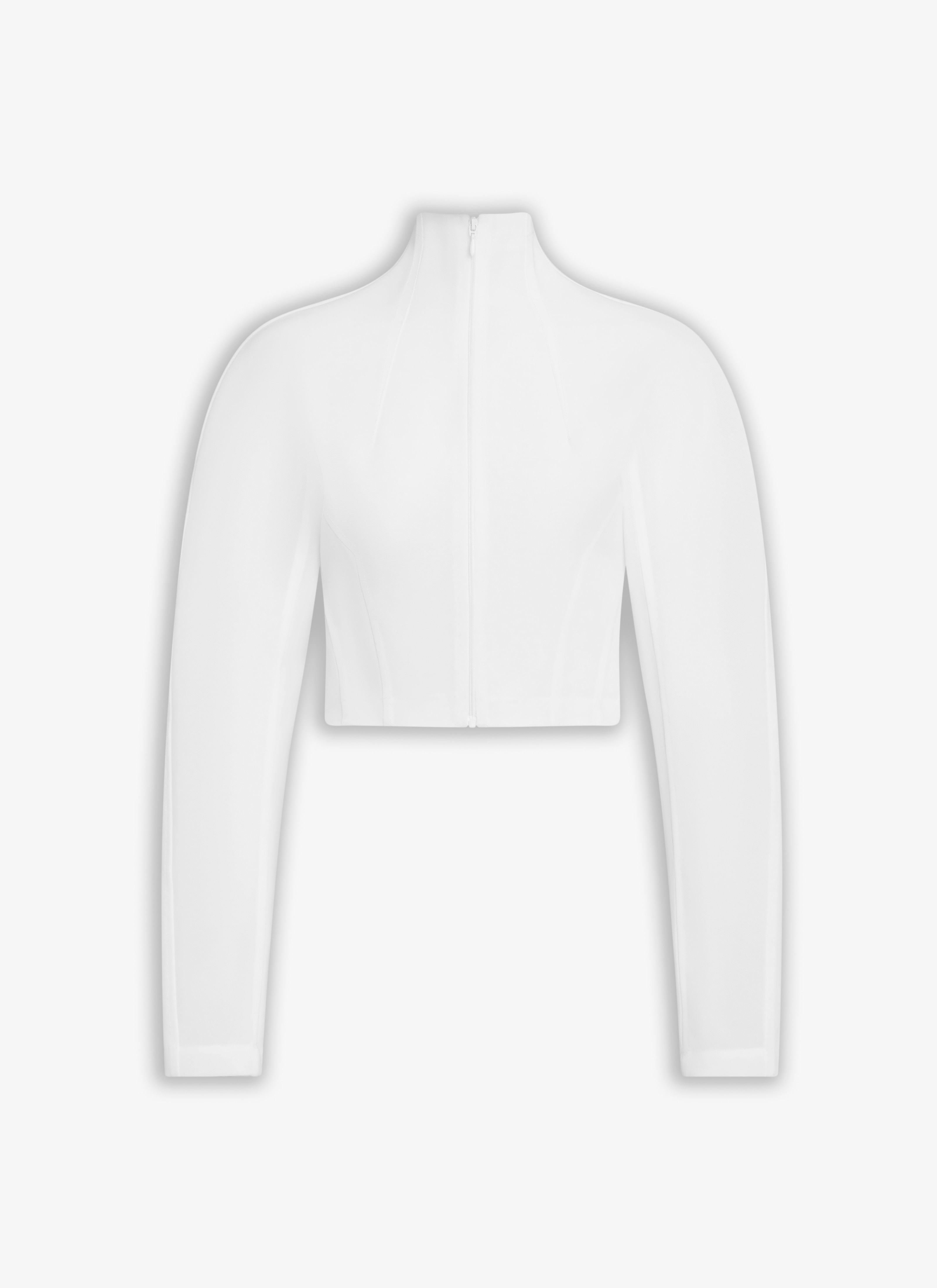 ALAÏA VESTE À COL MONTANT 