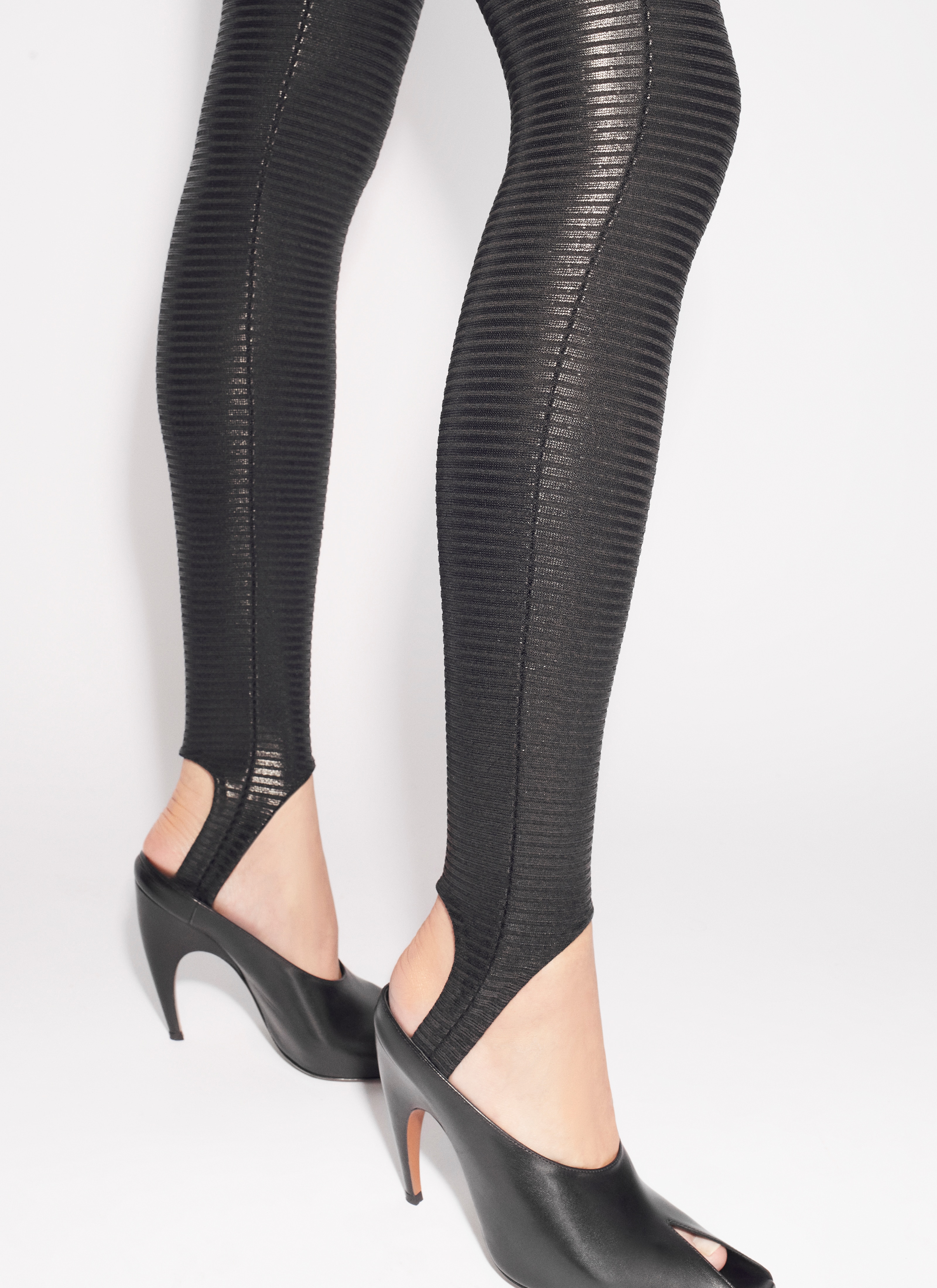 ALAÏA  BESCHICHTETE LEGGINGS