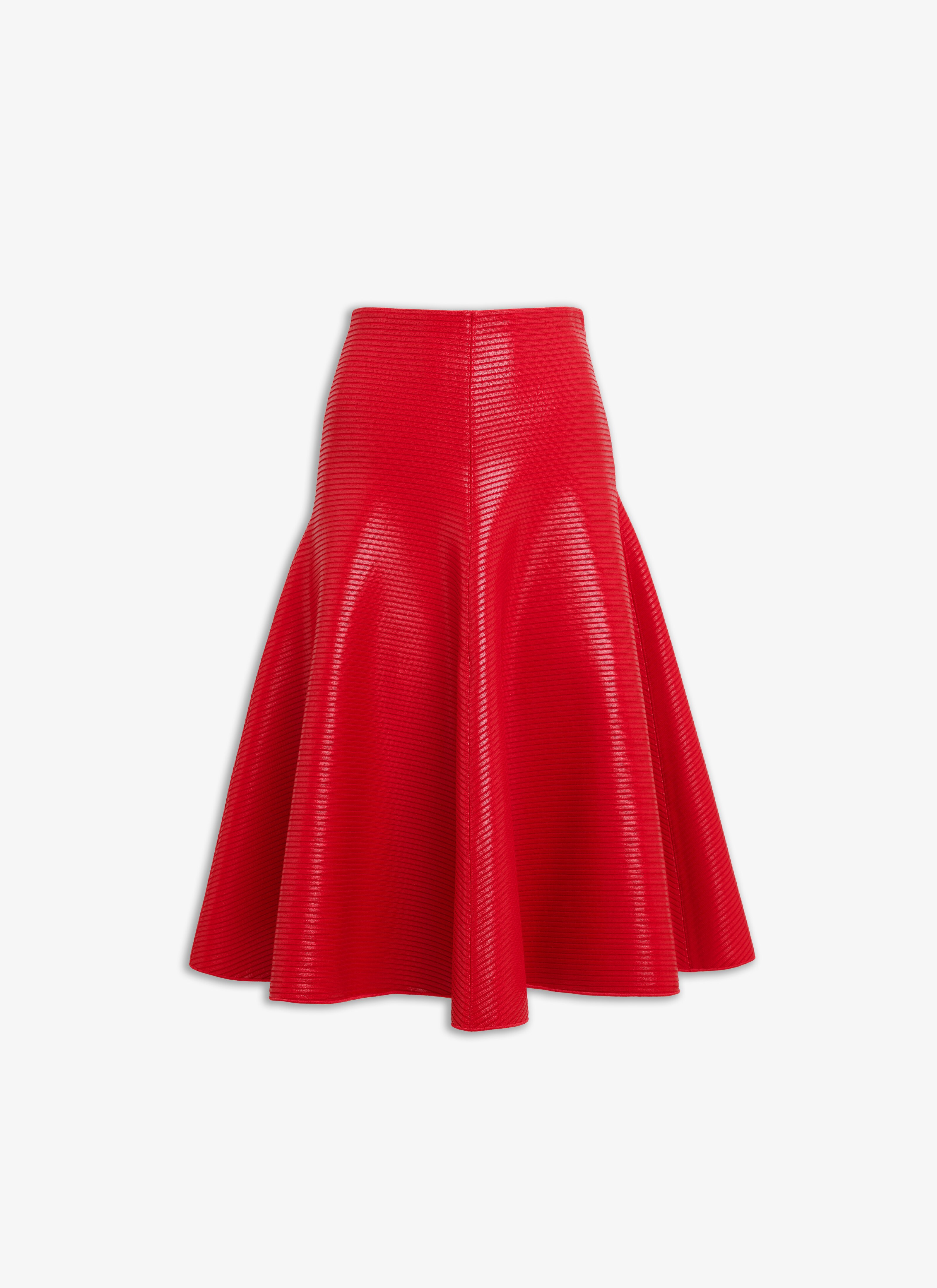 ALAÏA Designer Skirts in Velvet, Denim, Leather