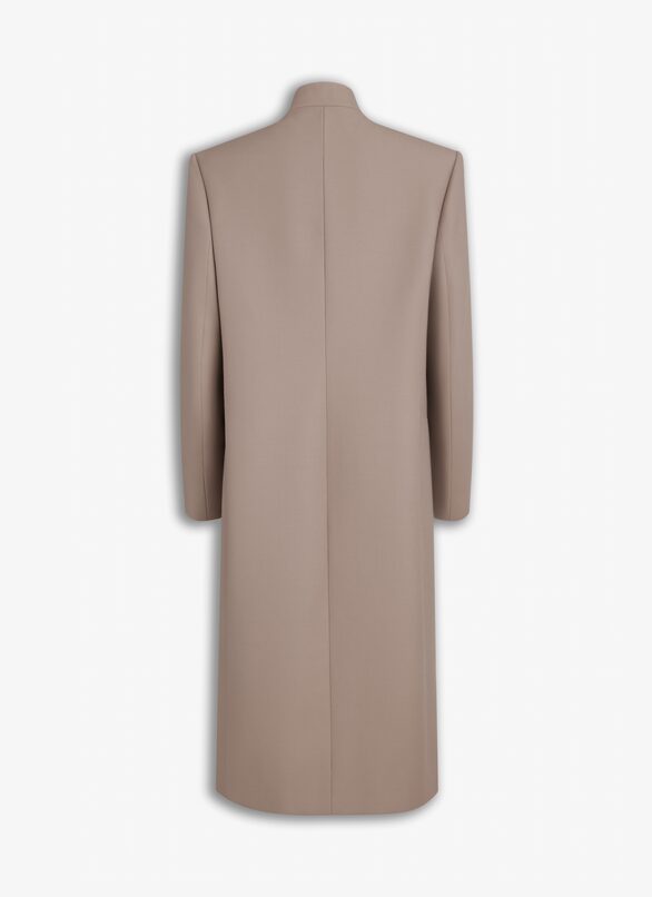 WOOL LARGE COAT ALAÏA NUDE WOOL LARGE COAT