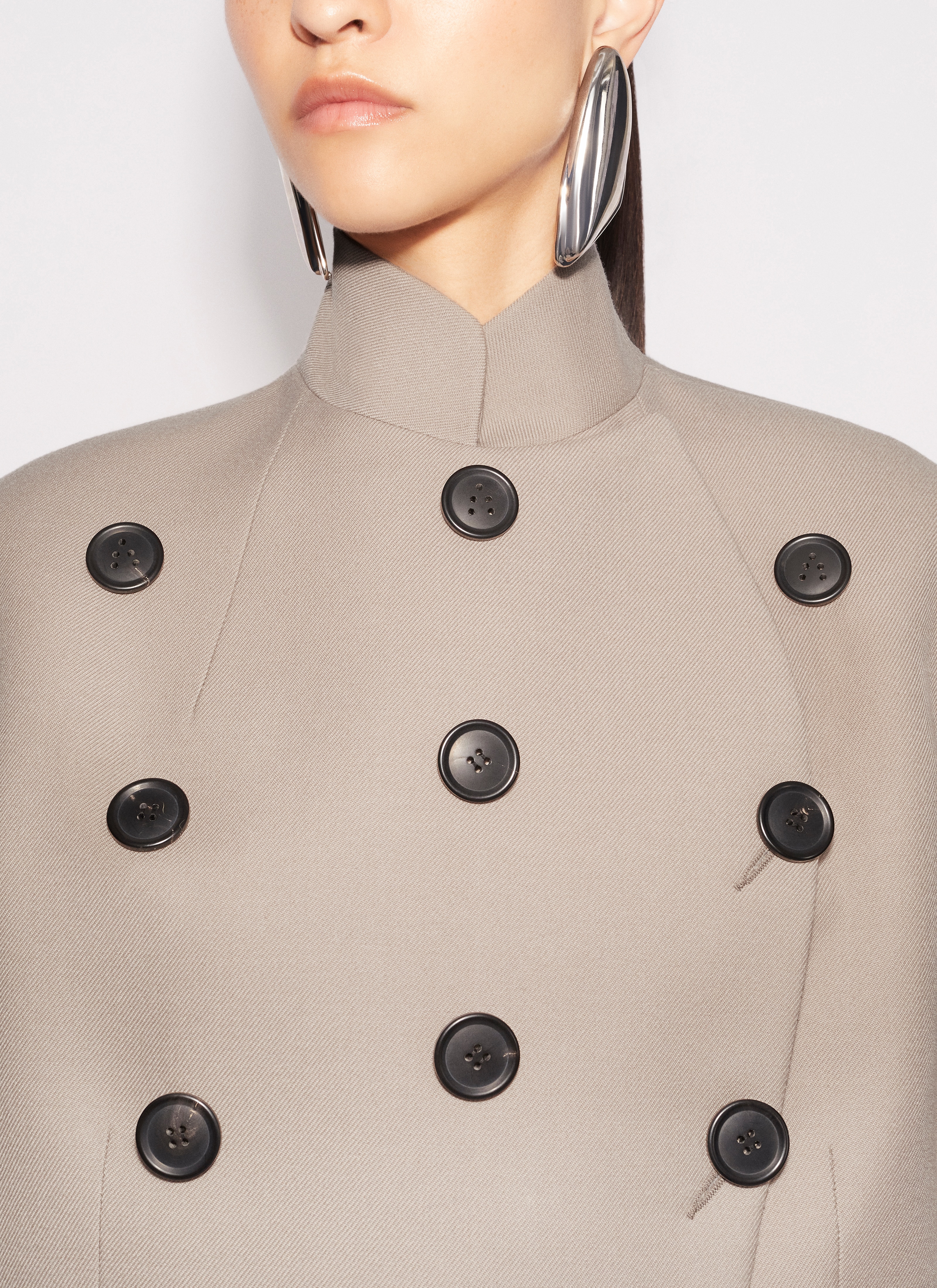 ALAÏA NUDE SHORT BREASTED JACKET