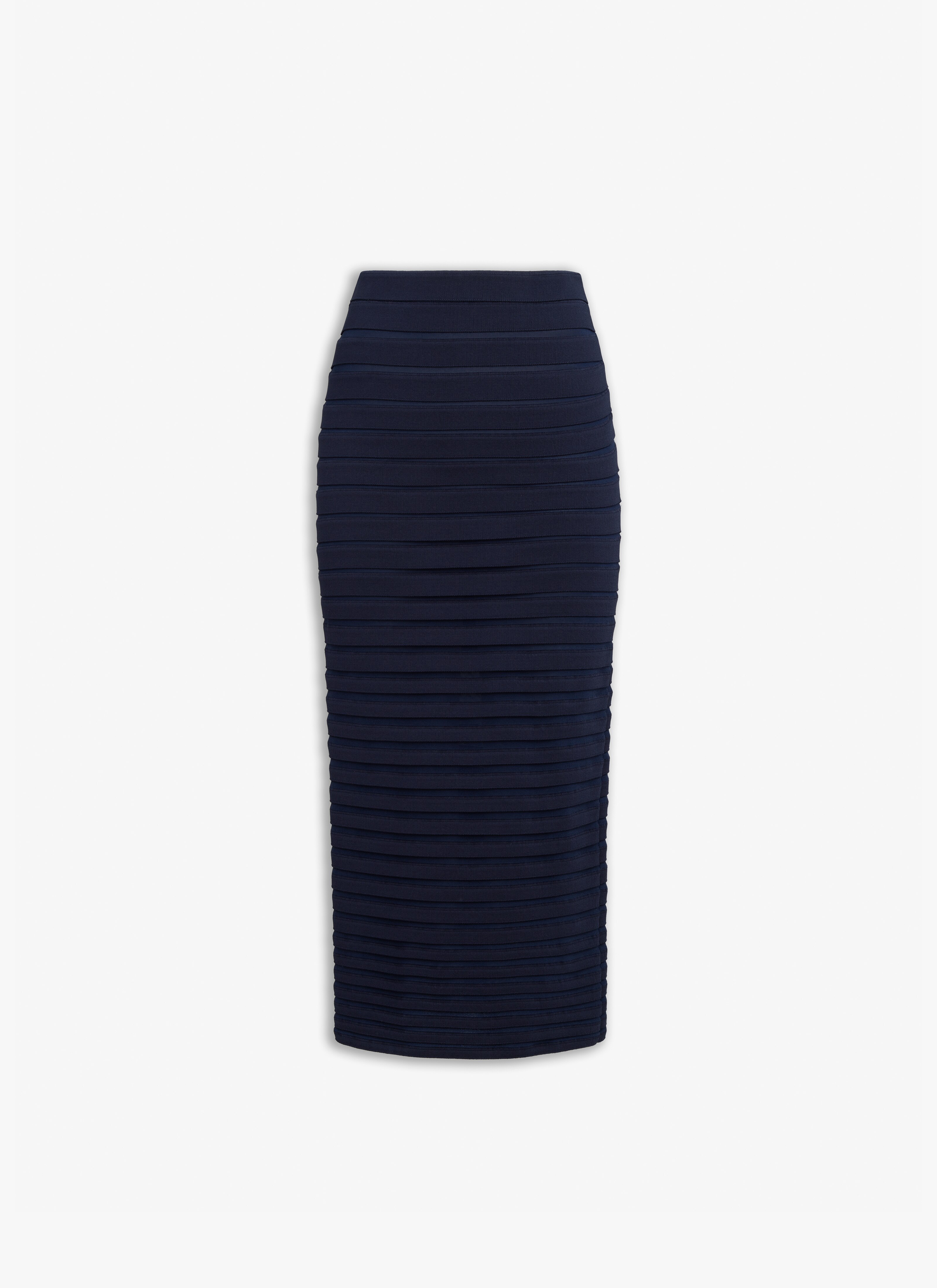 ALAÏA MIDNIGHT PENCIL SKIRT