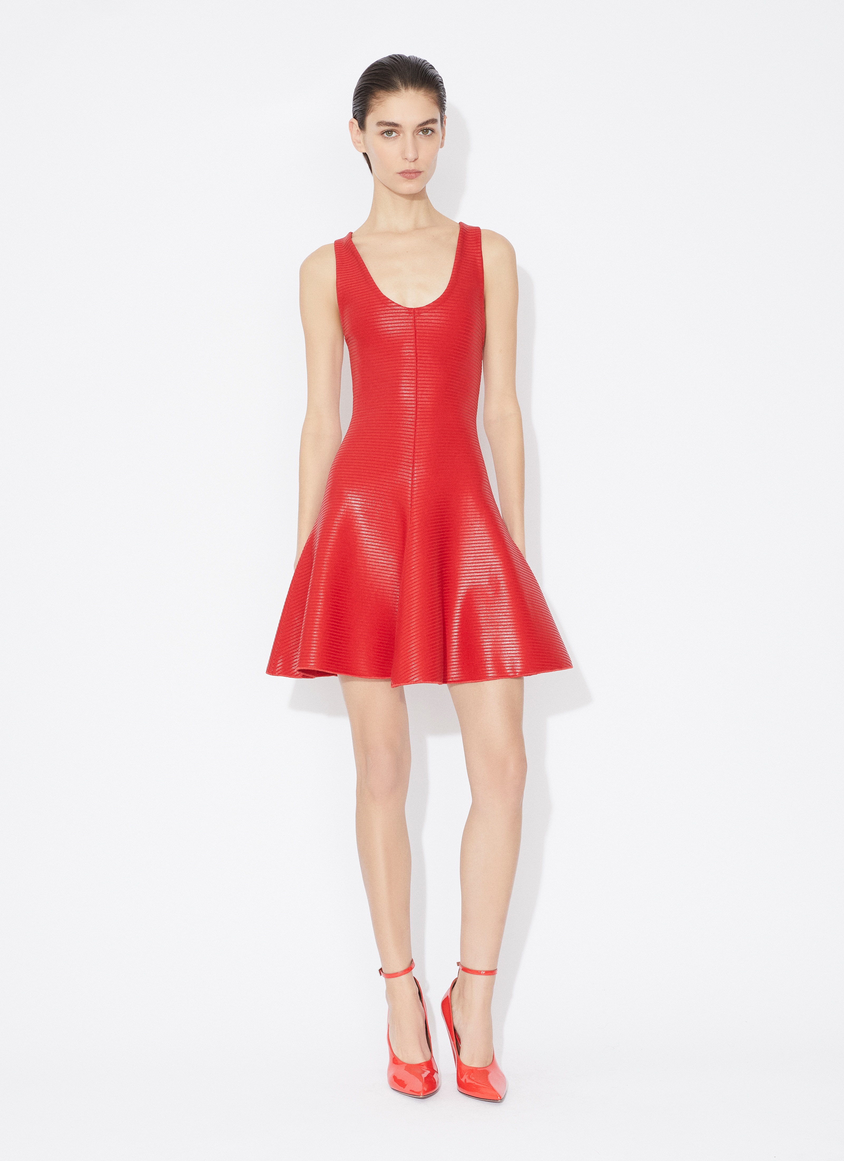 Alaia dress red 2025