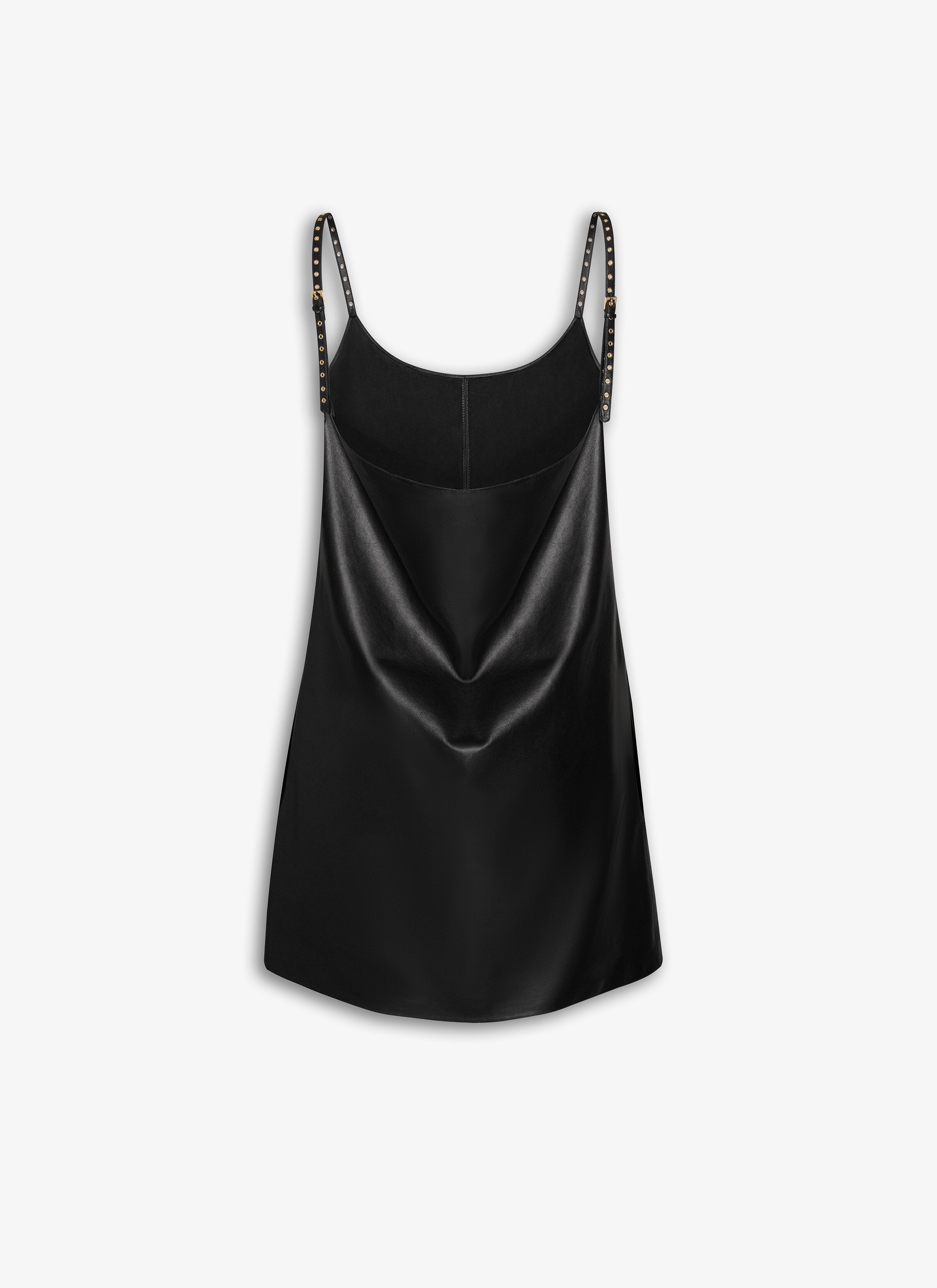 ALAÏA ソフトレザー製 Aラインドレス | ドレス | アライア JP