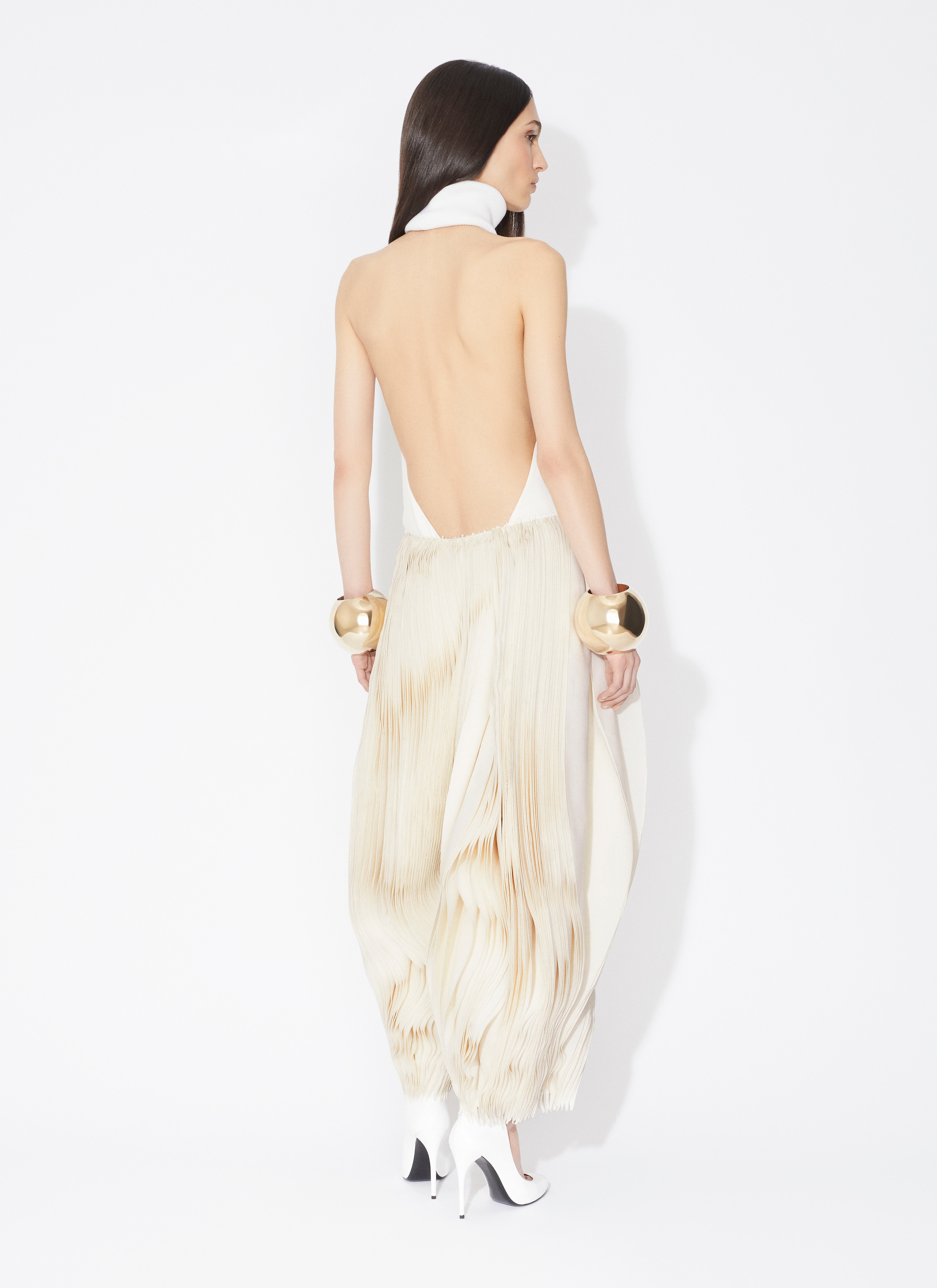 ALAÏA  MILLE-FEUILLE TROUSERS