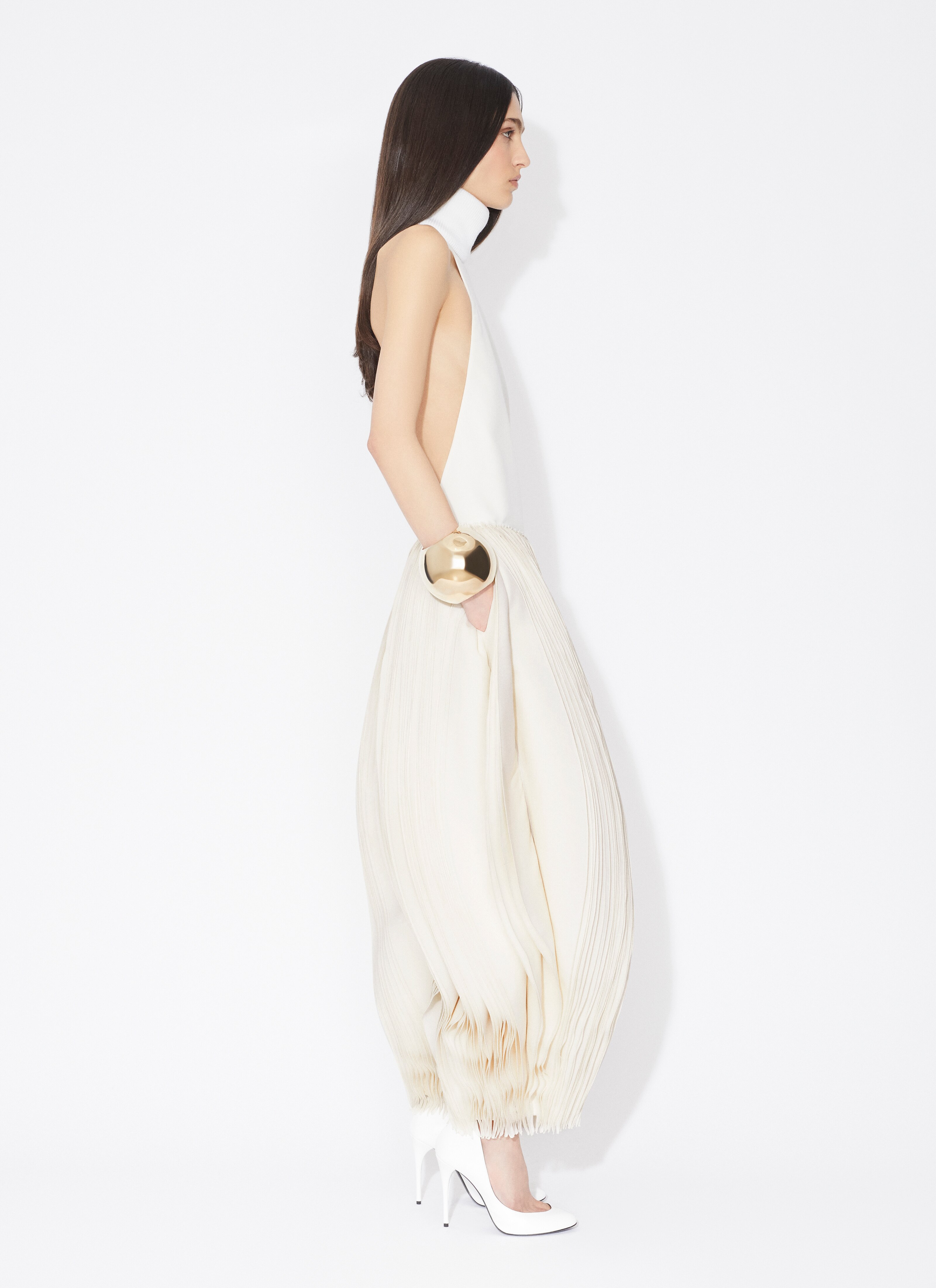 ALAÏA  MILLE-FEUILLE TROUSERS