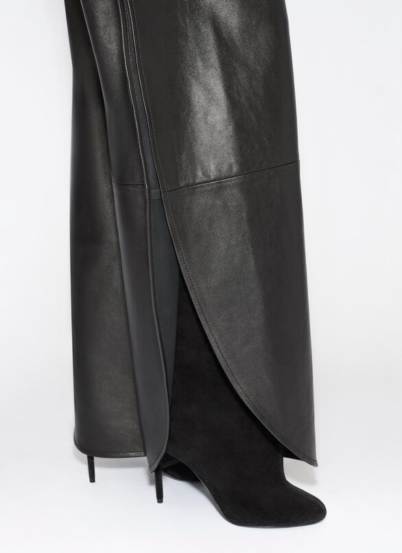 LEATHER PETAL PANTS  ALAÏA  LEATHER PETAL PANTS