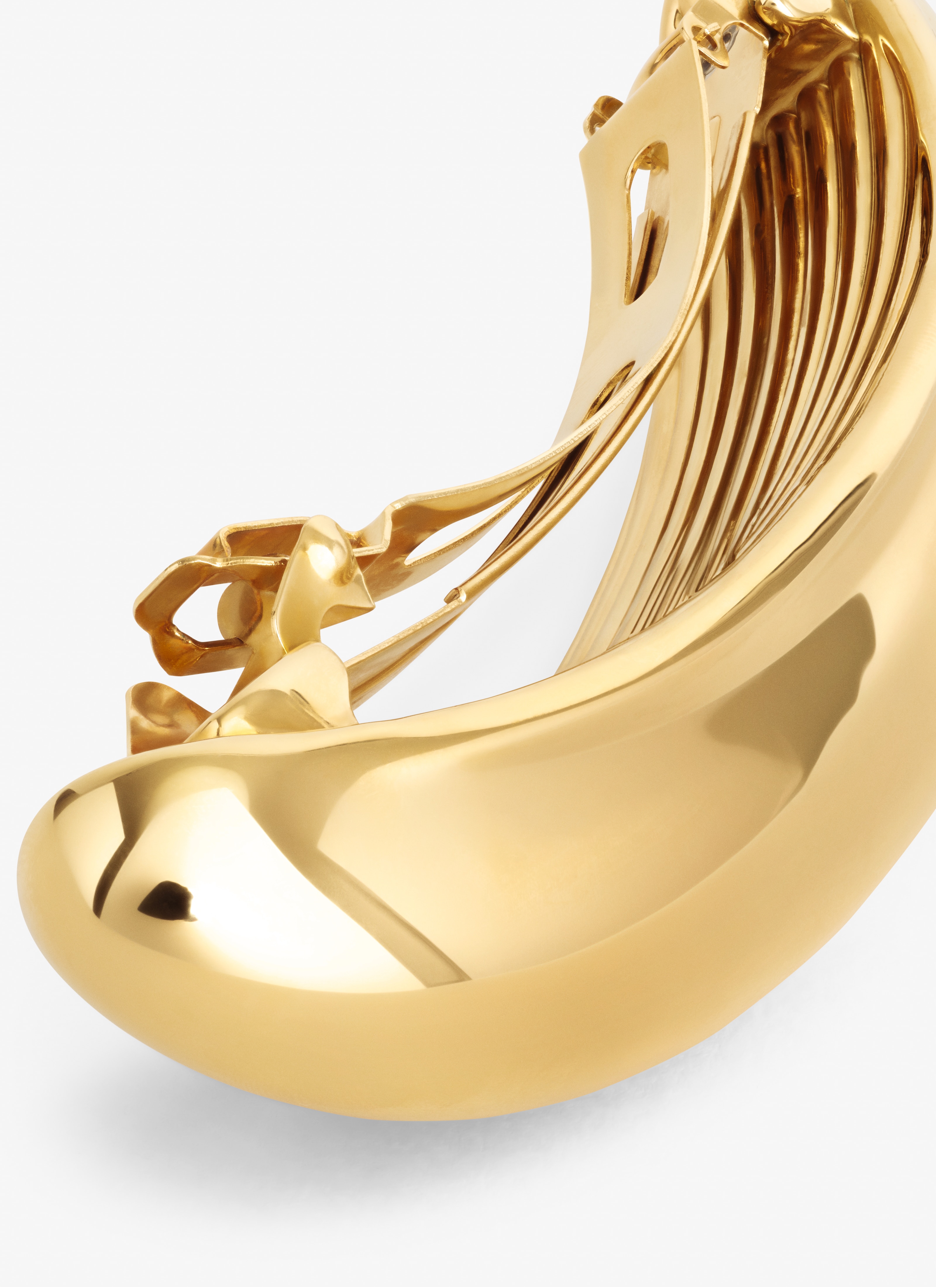 ALAÏA GOLD BUMPER HAIR JEWEL
