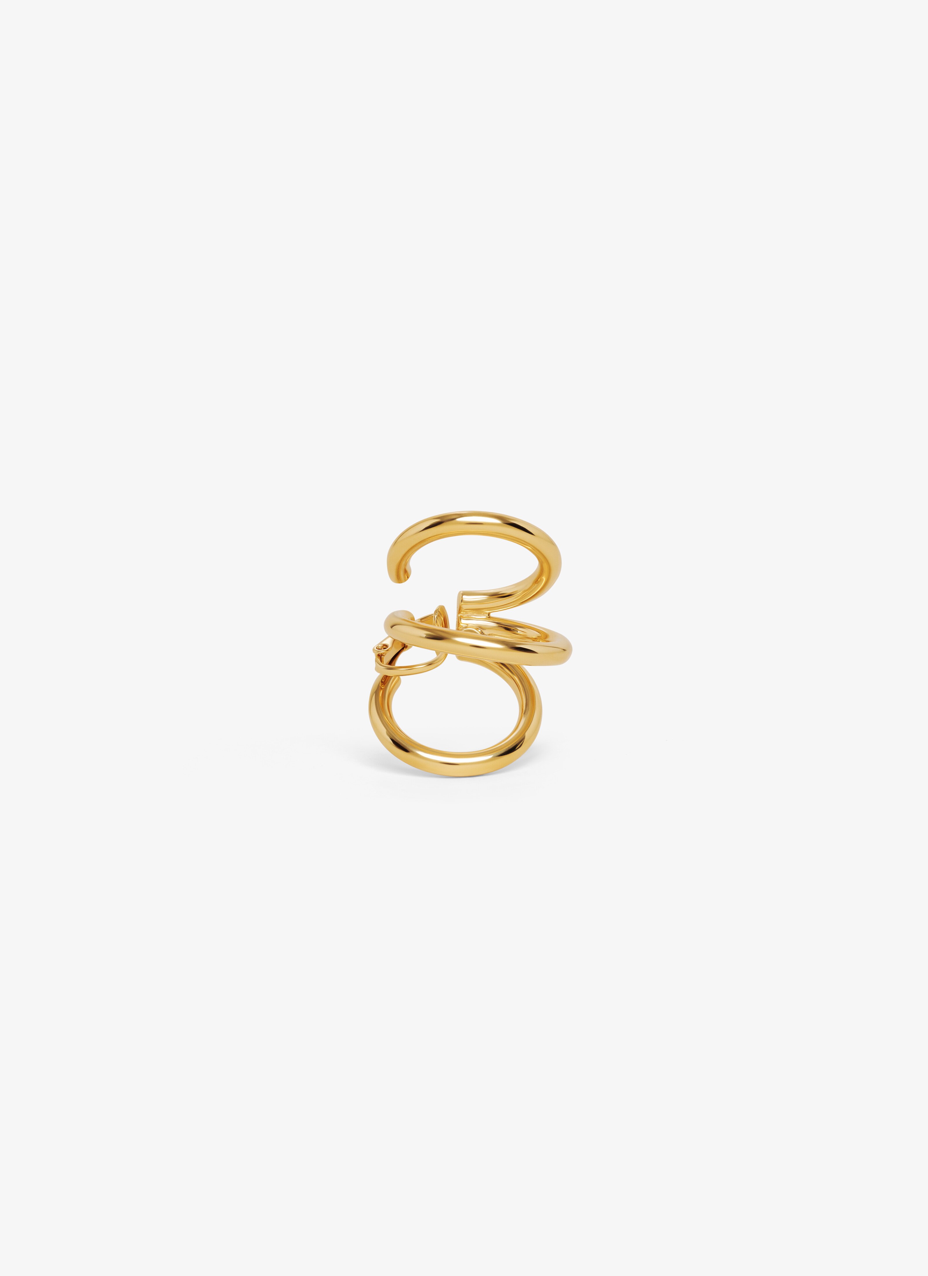 ALAÏA GOLD LOOP EARCUFF SMALL