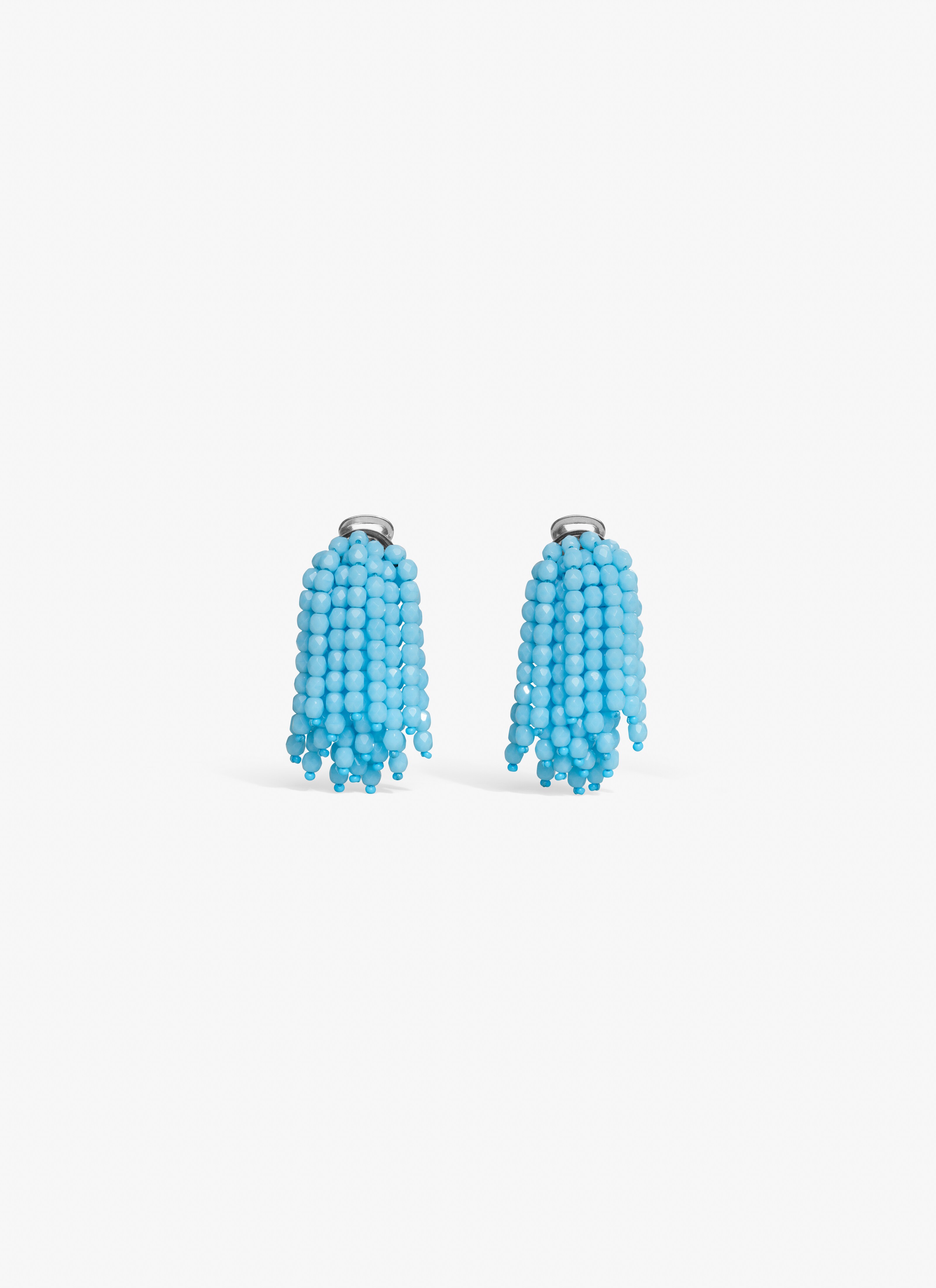 ALAÏA BLUE FIREWORKS EARRINGS SMALL