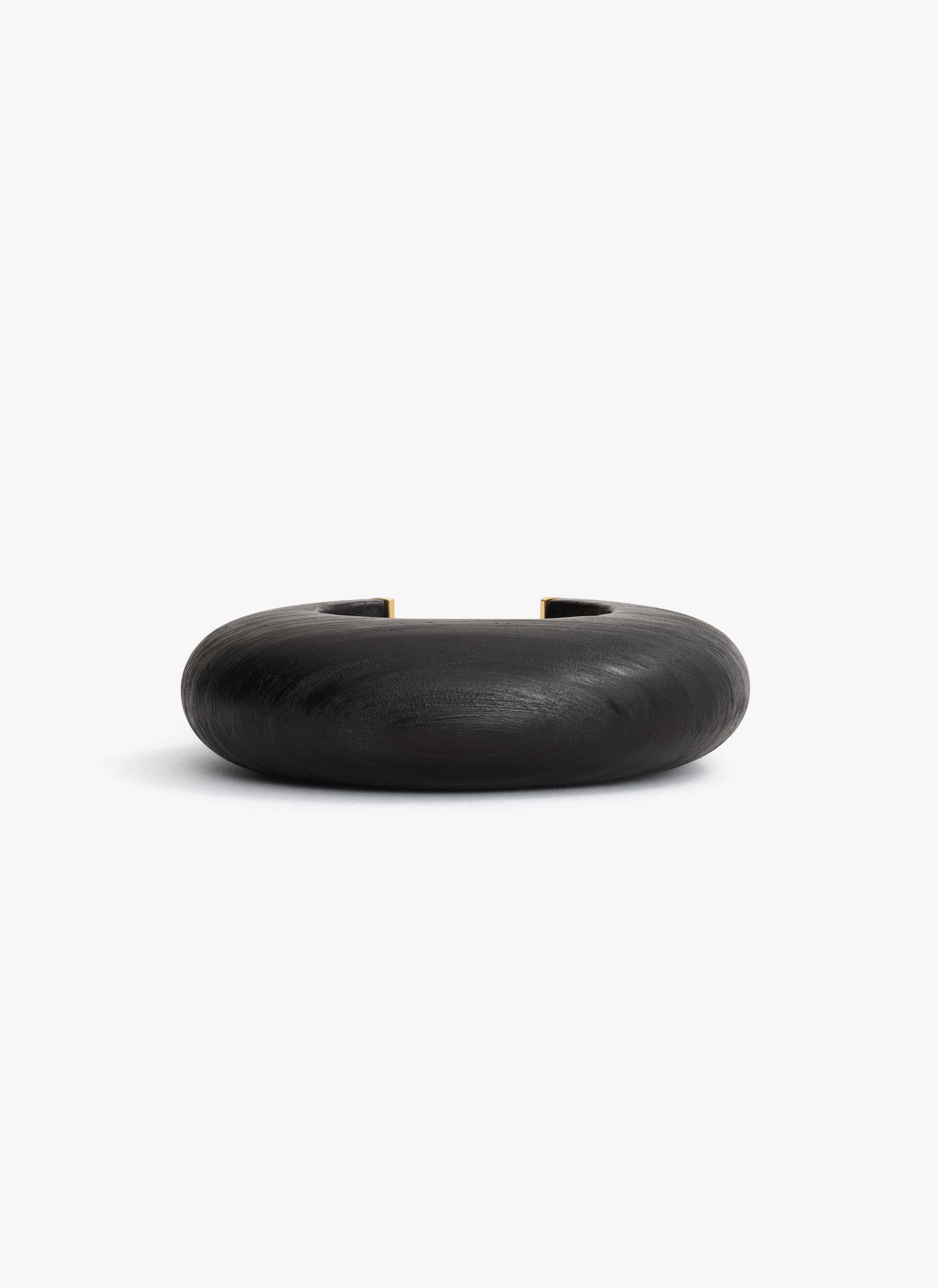 ALAÏA MARRÓN BRAZALETE BUMPER