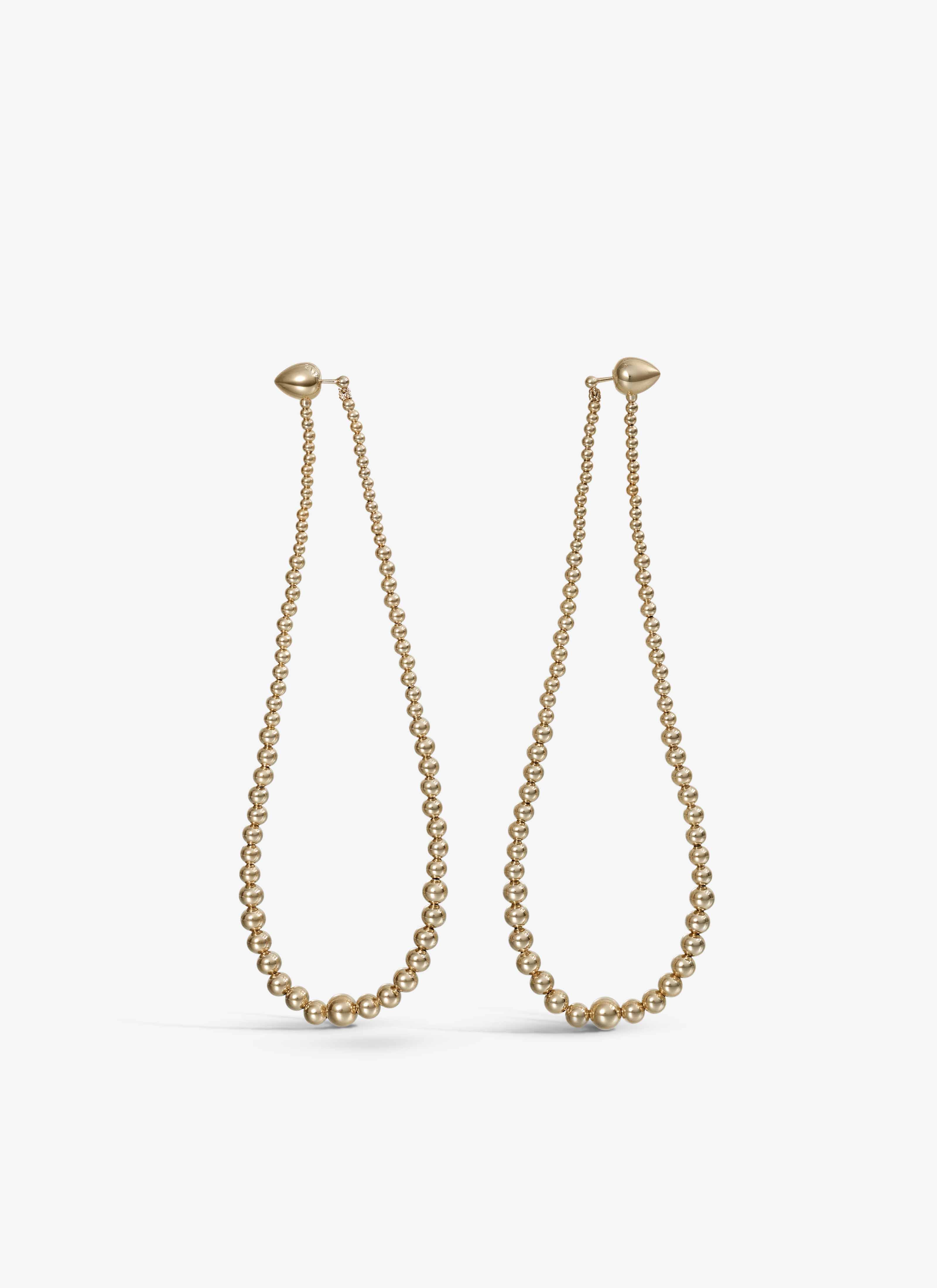 ALAÏA ORECCHINI PENDENTI ORO