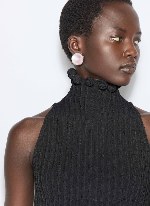 SPHERE EARRINGS ALAÏA PINK SPHERE EARRINGS