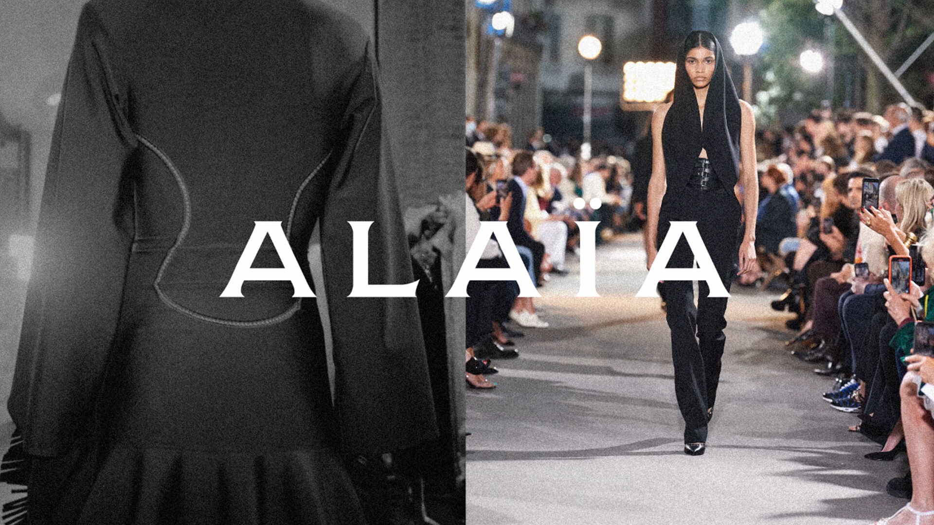 ALAÏA レザー クロスオーバー ジャケット | ジャケット