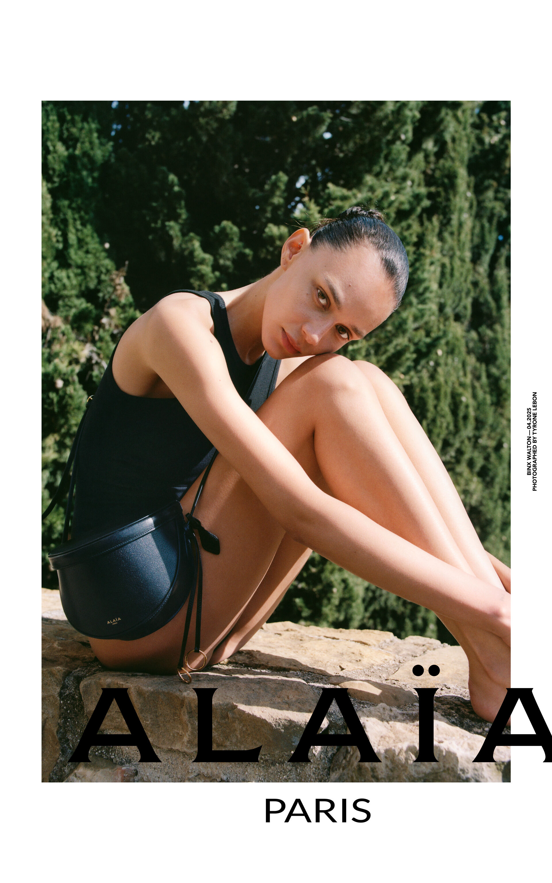 Alaïa Cotton-Blend Long-Sleeve Shirt Bodysuit | Saks Fifth
