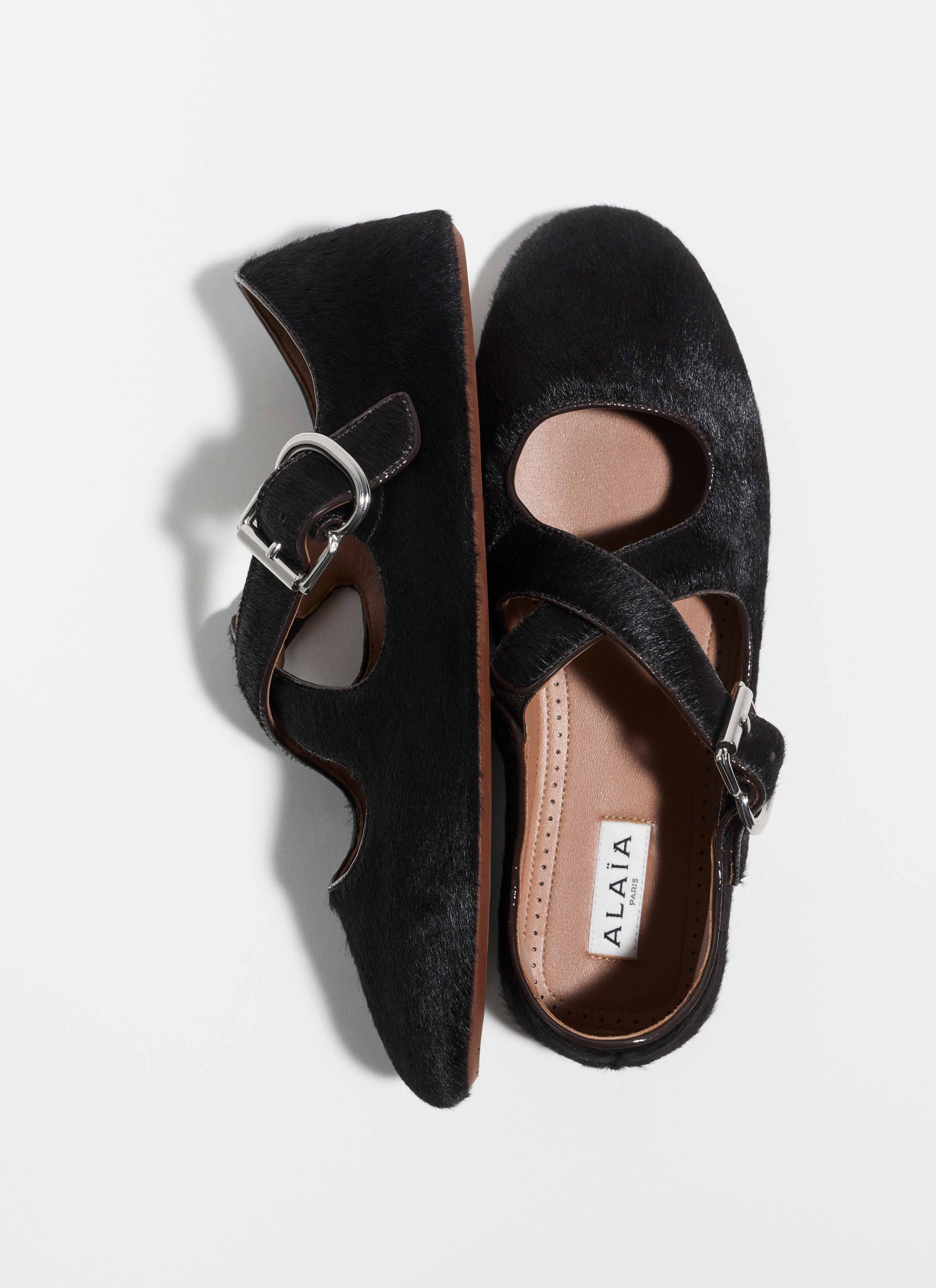 ALAIA ベルベットシューズ ALAÏA/アライア通販 | CRISS CROSS ベルベット クリスクロス