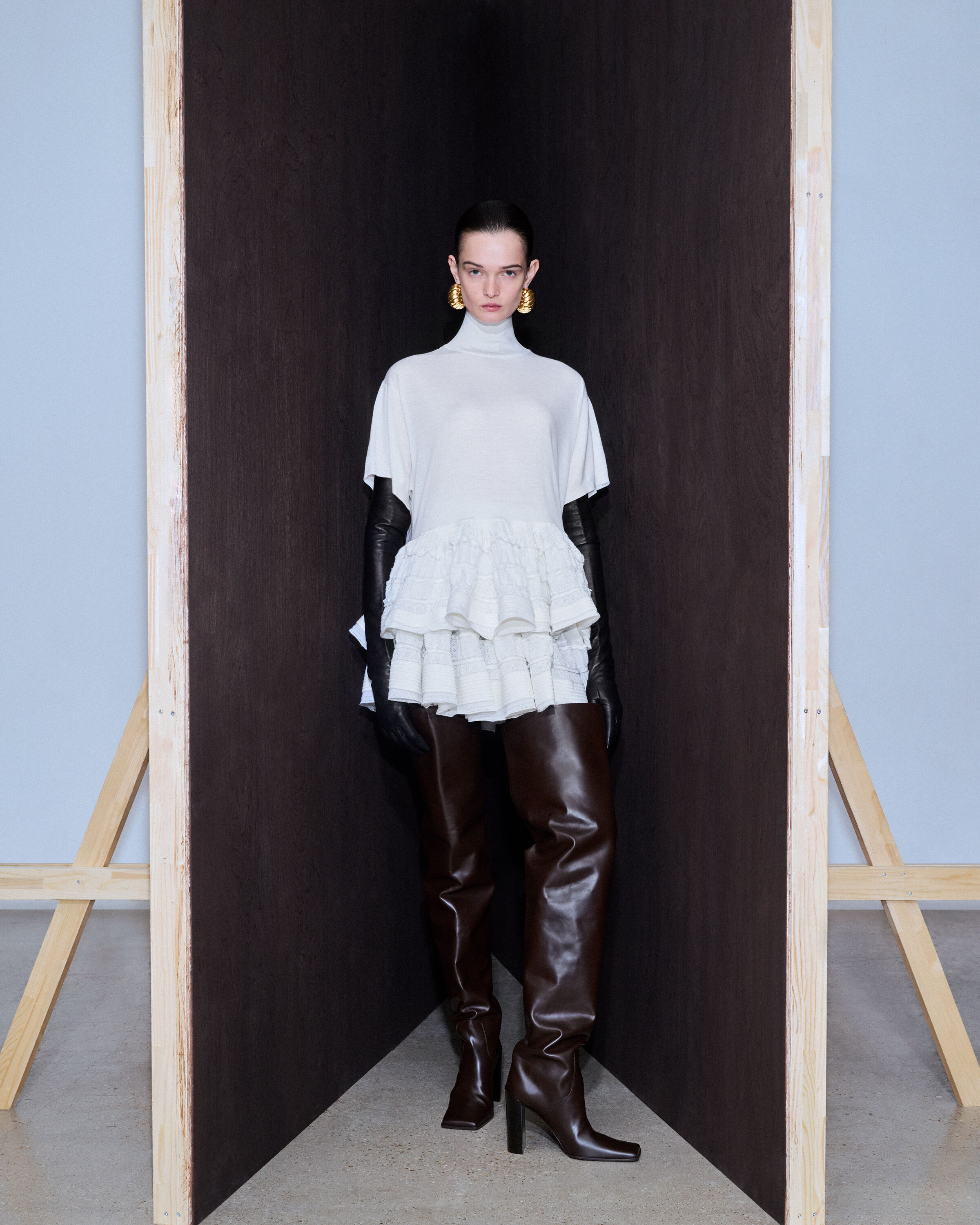 アライア　コルセット　ベルト　VIENNEウェーブ ビスチェベルト　alaia 正規品・送料無料】ALAÏA / VIENNE WAVE BUSTIER BELT 75cm 2 | BOLS