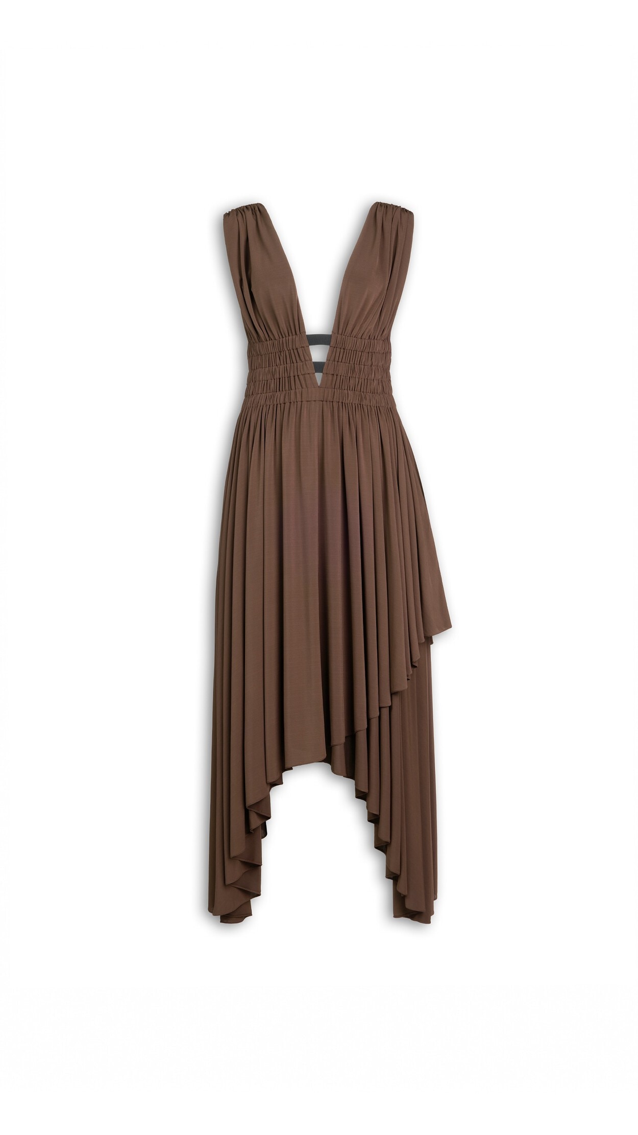 DEESSE V-NECK DRESS