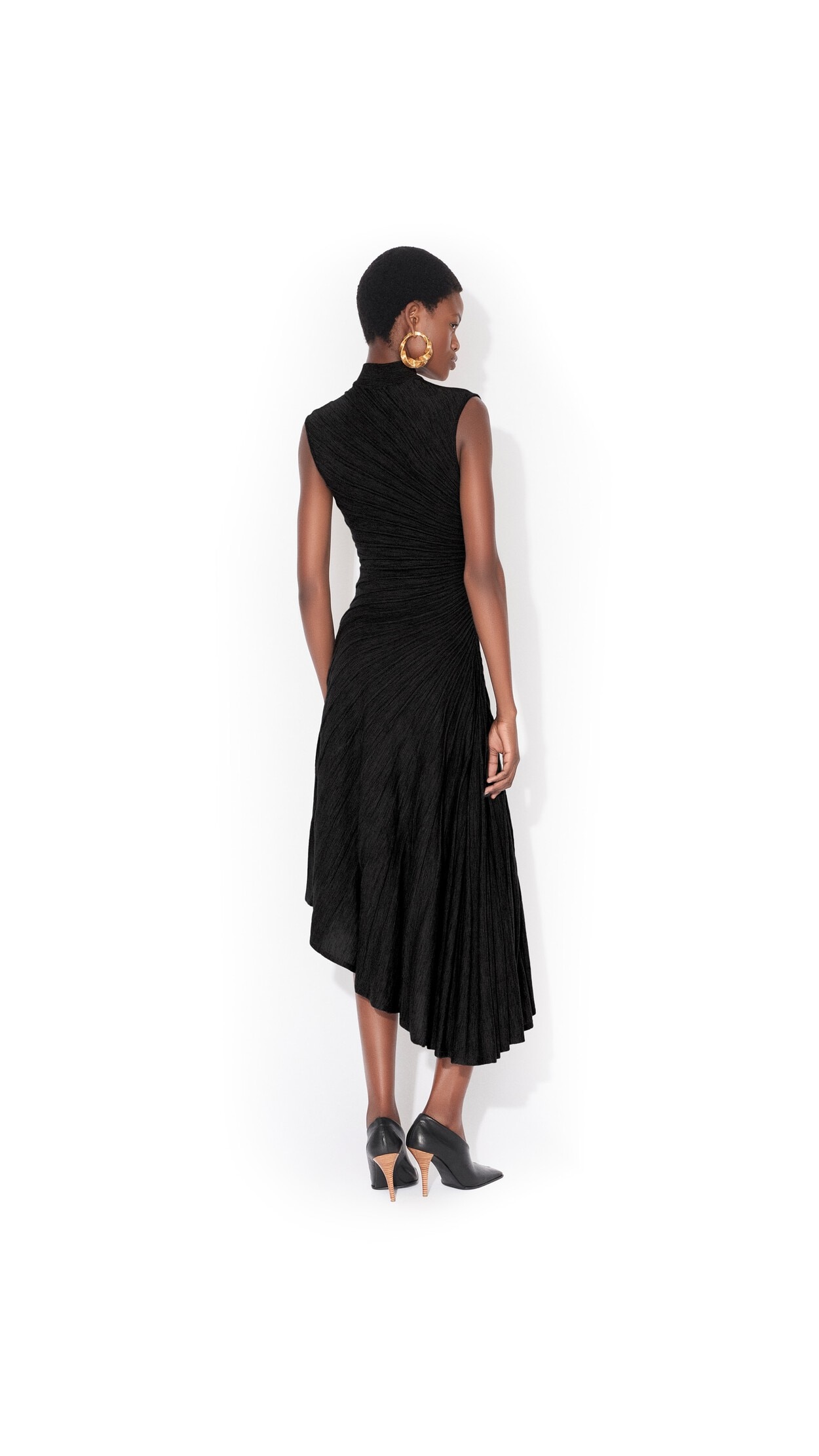 black alaia dress Alaia Maxi Dress