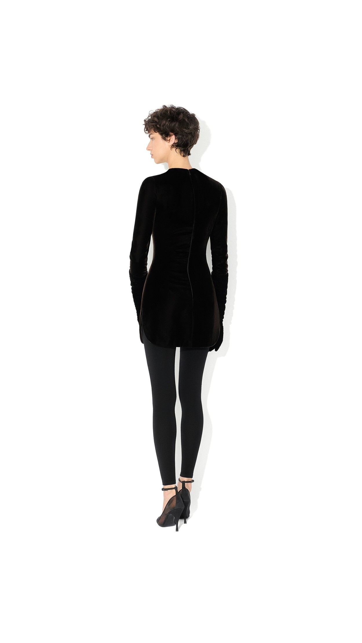 MINI ROBE EN VELOURS MINI ROBE EN VELOURS
