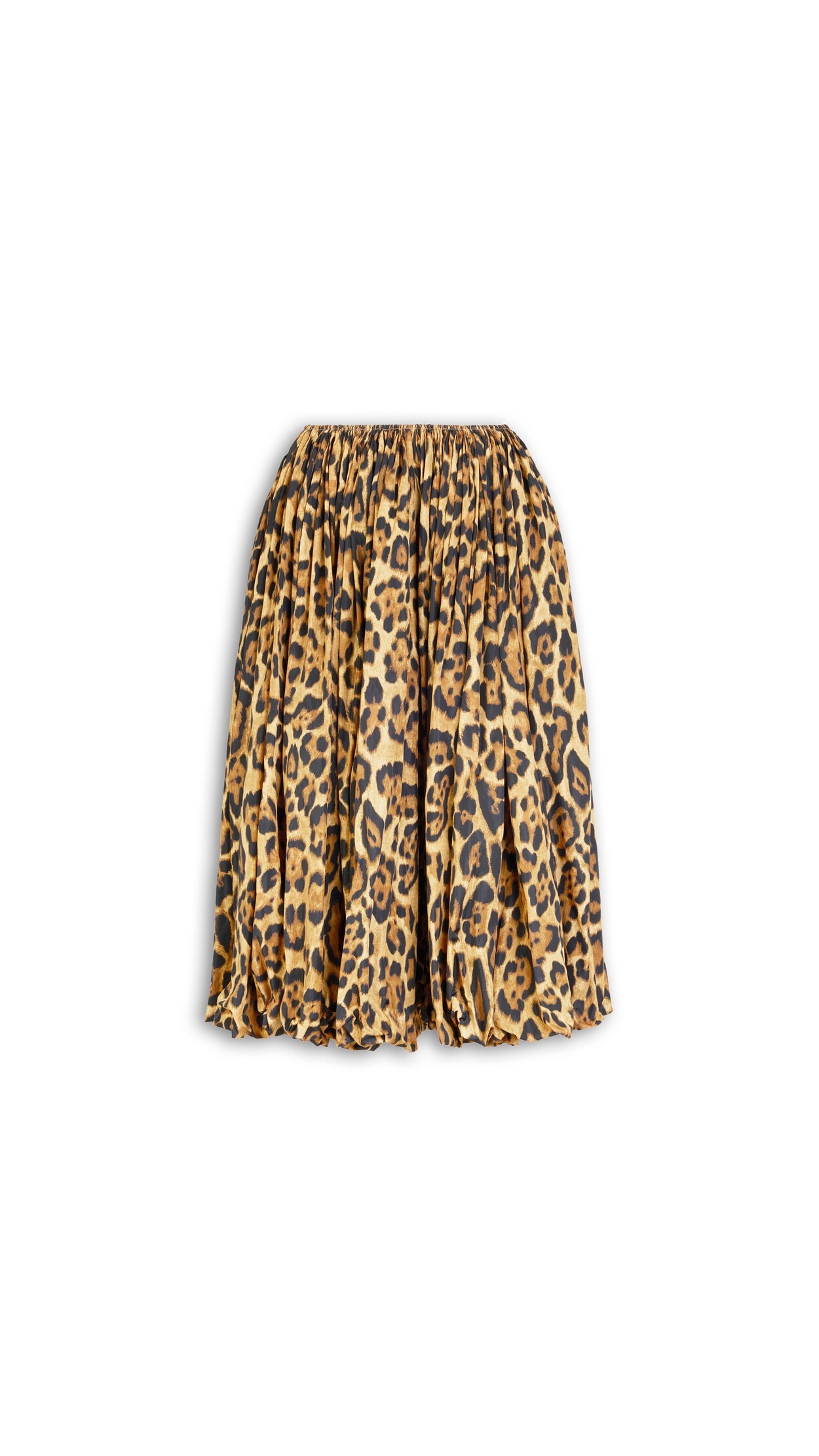 TAFFETA A-LINE SKIRT