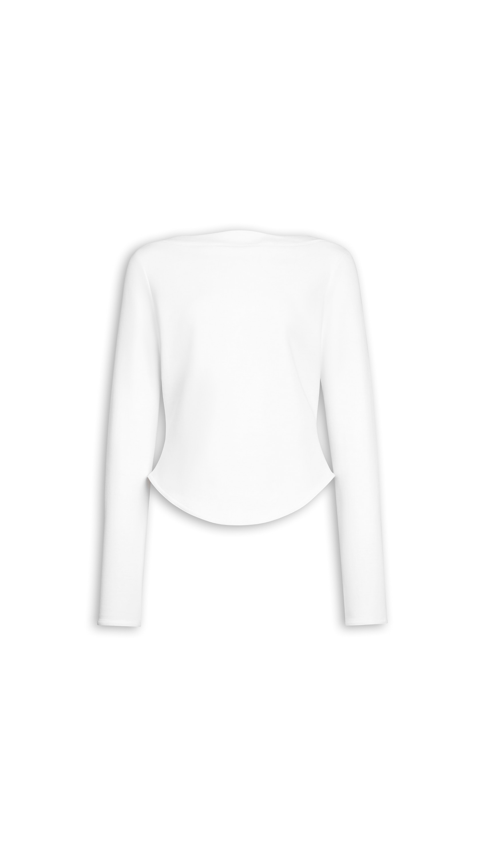 ALAÏA Blanc COTTON T-SHIRT | ALAÏA PL