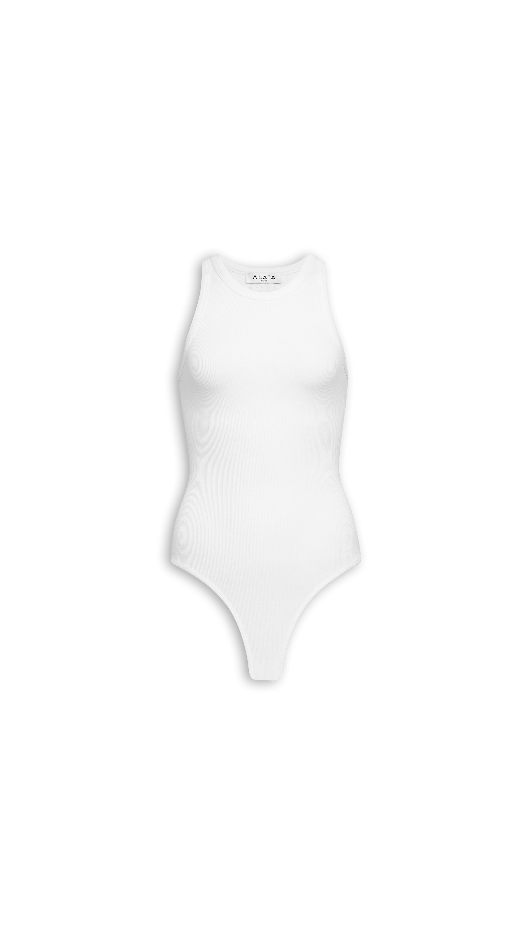 SCULPTING RIB JERSEY BODYSUIT