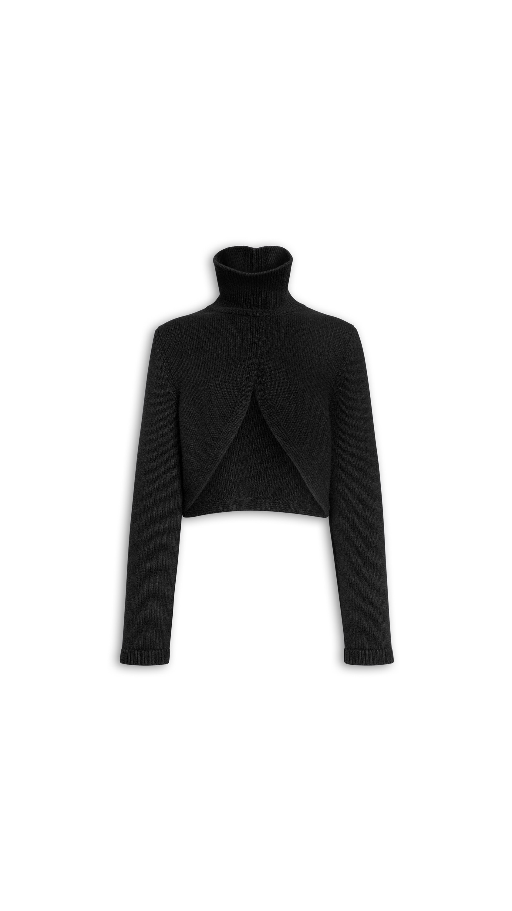 CASHMERE KNIT CUT-OUT JUMPER