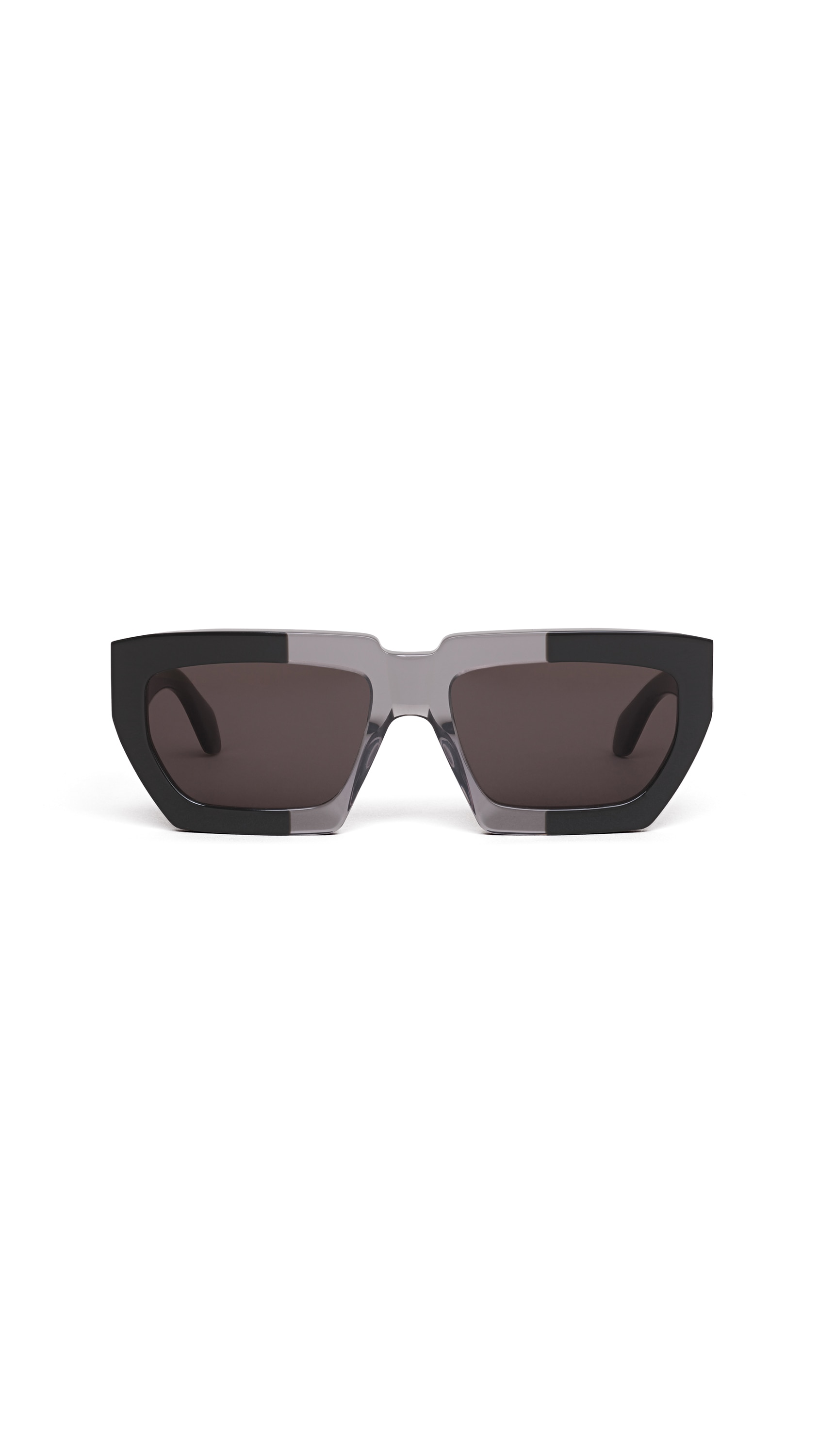 Alaia Sunglasses AA0037S 001 Black Oversized Square Frames with Dark Gray Lenses ALAÏA AA0037S-30008454-001 Oversized Square Sunglasses MX main image 2