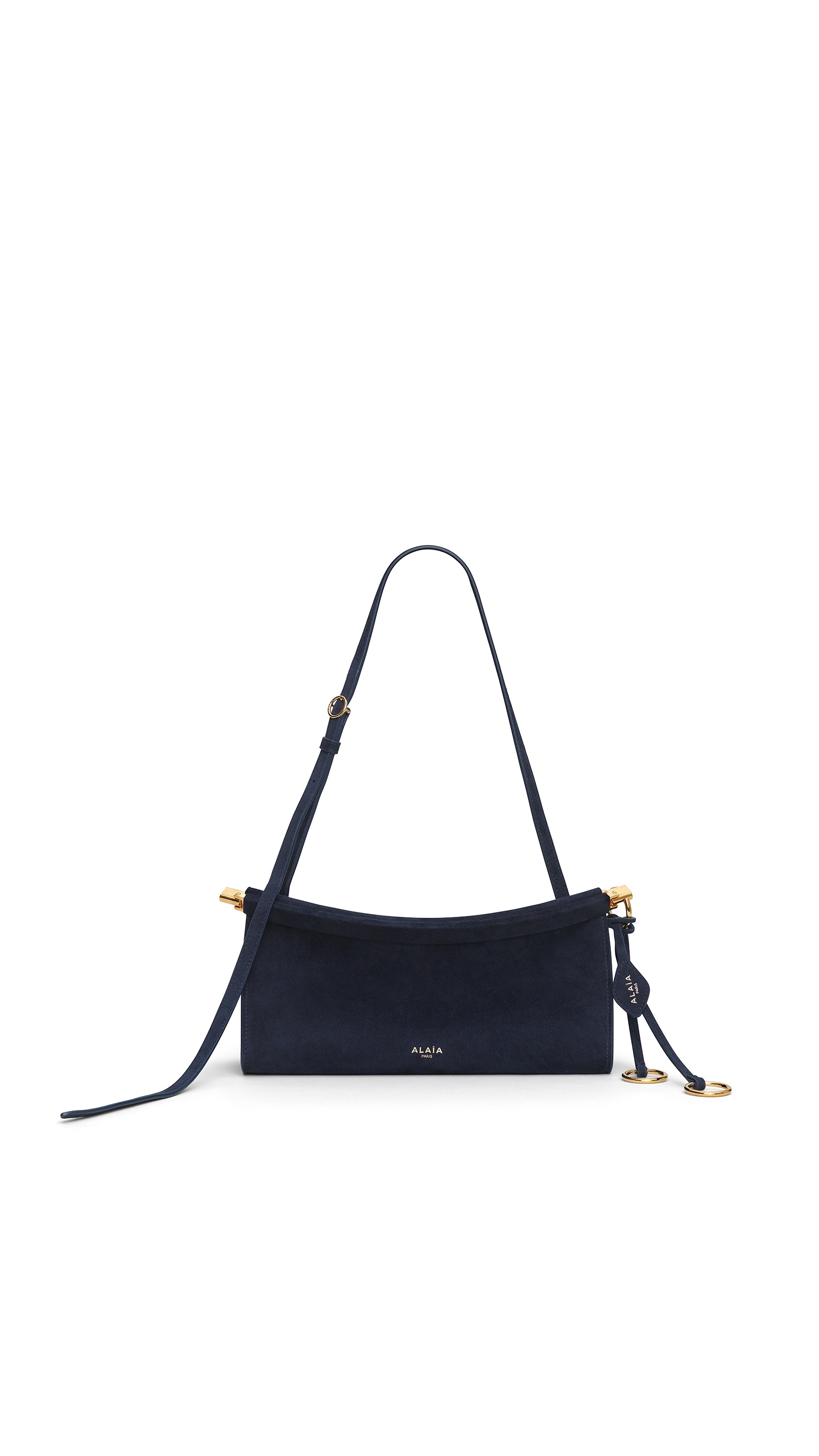 LE CLICK EAST WEST SMALL BAG IN SUEDE