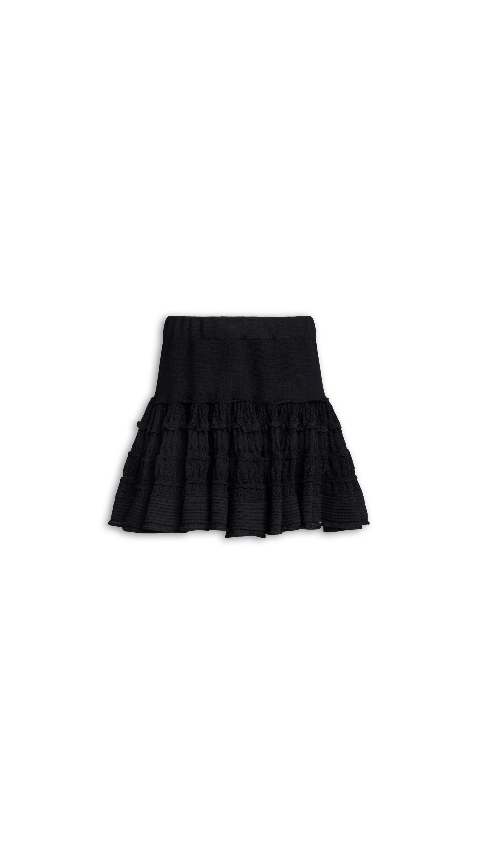 WOOL CRINOLINE SKIRT