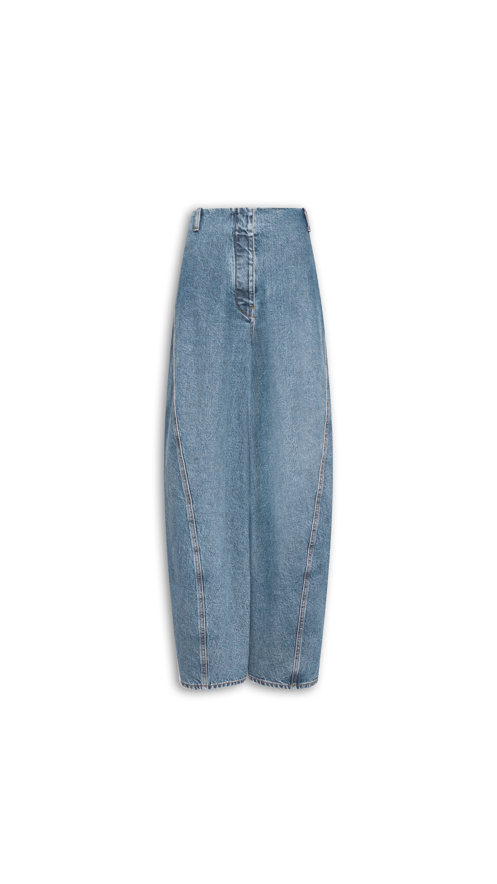 DENIM CARGO PANTS