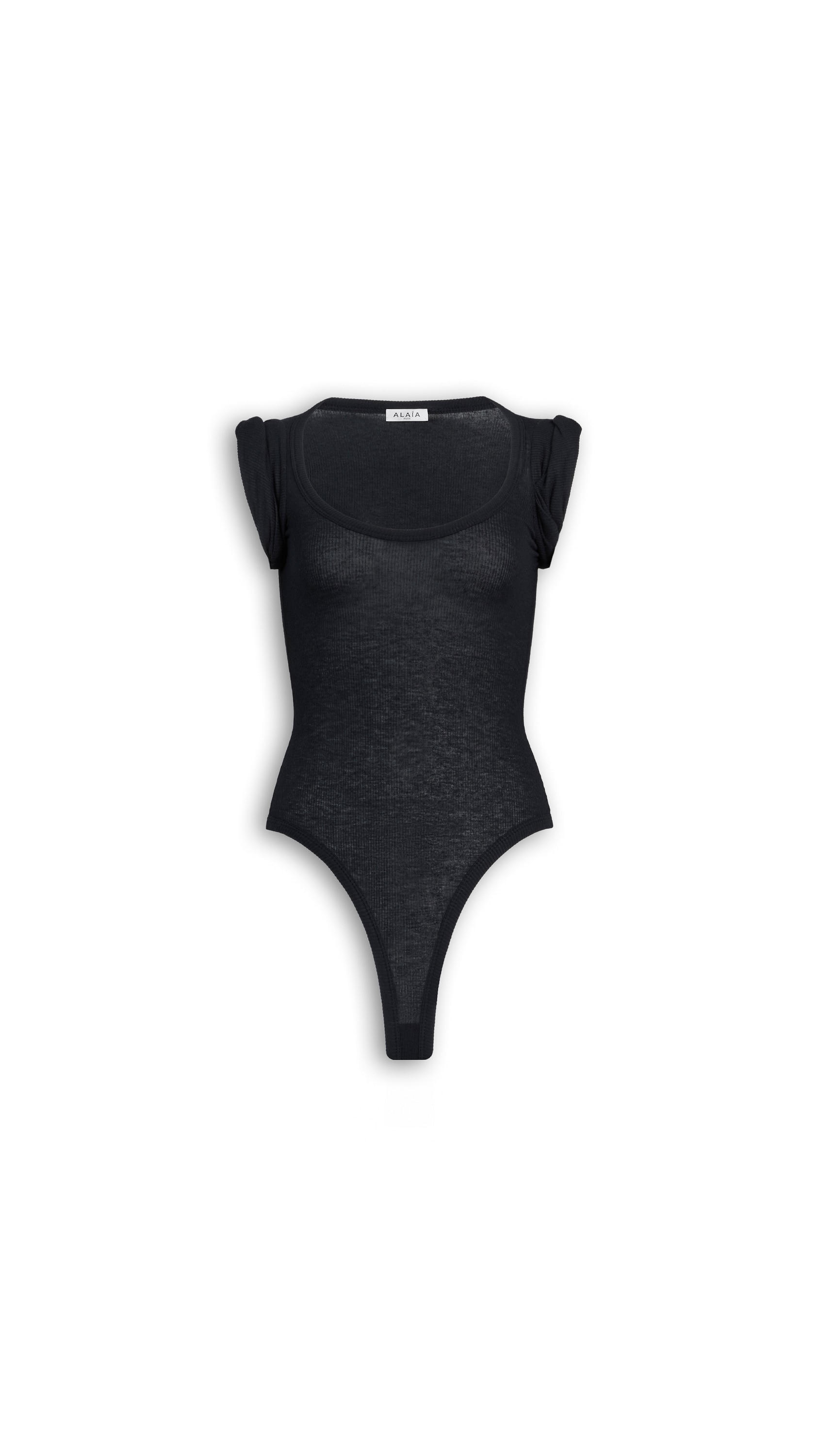 CASHMERE-BLEND JERSEY BODYSUIT