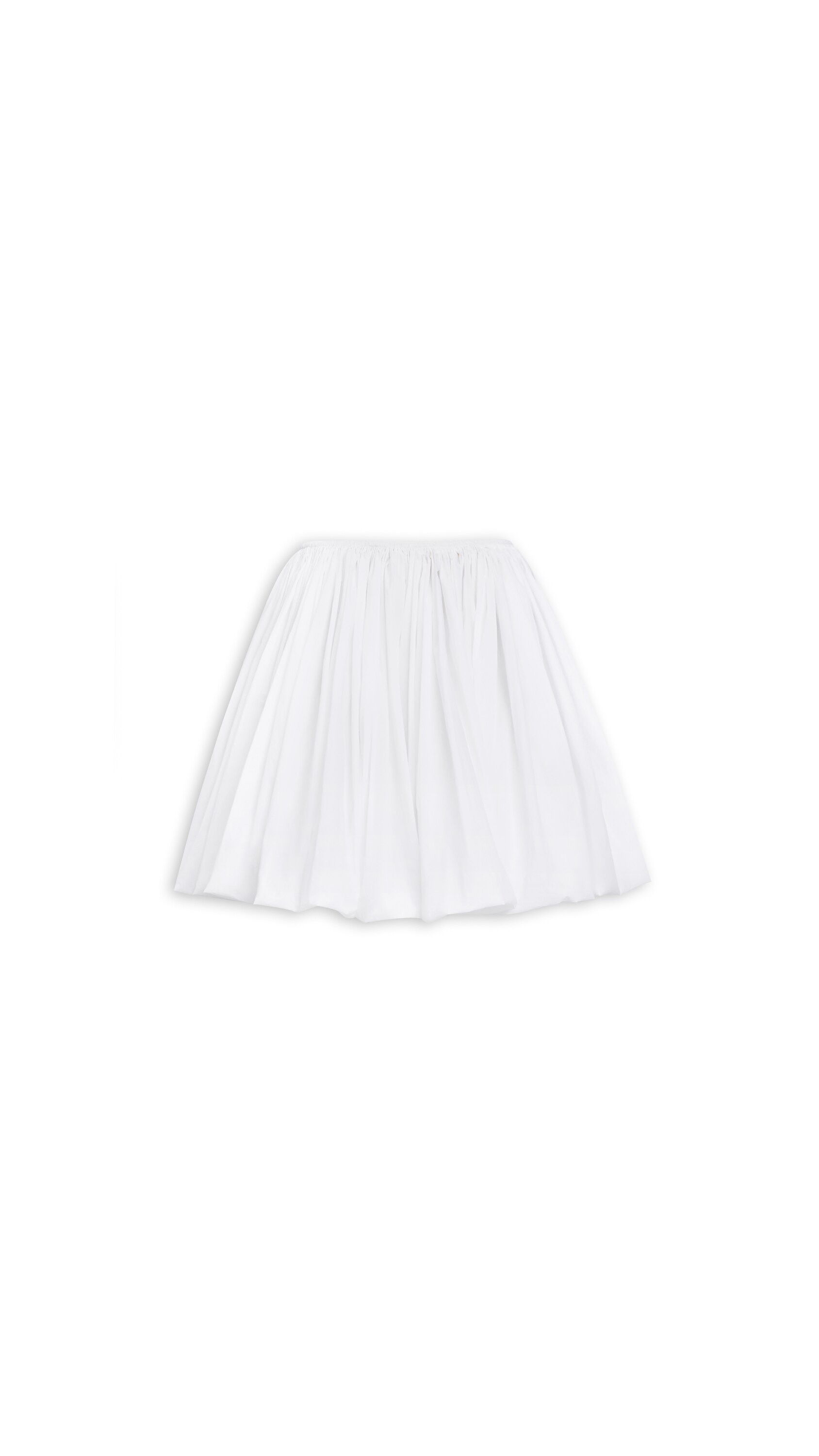 SOFT NYLON BUBBLE SKIRT
