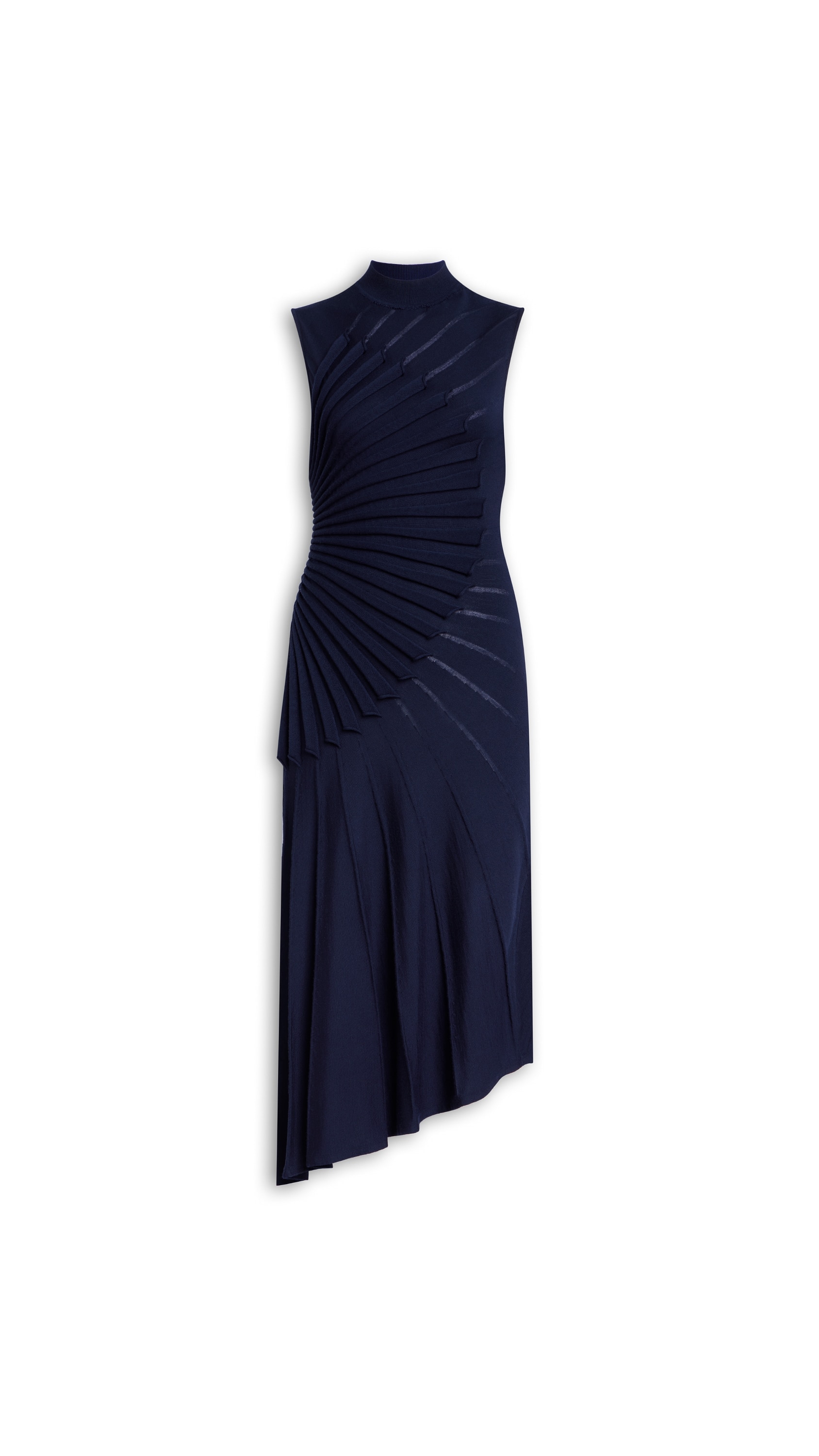 SCULPTING WOOL DRESS