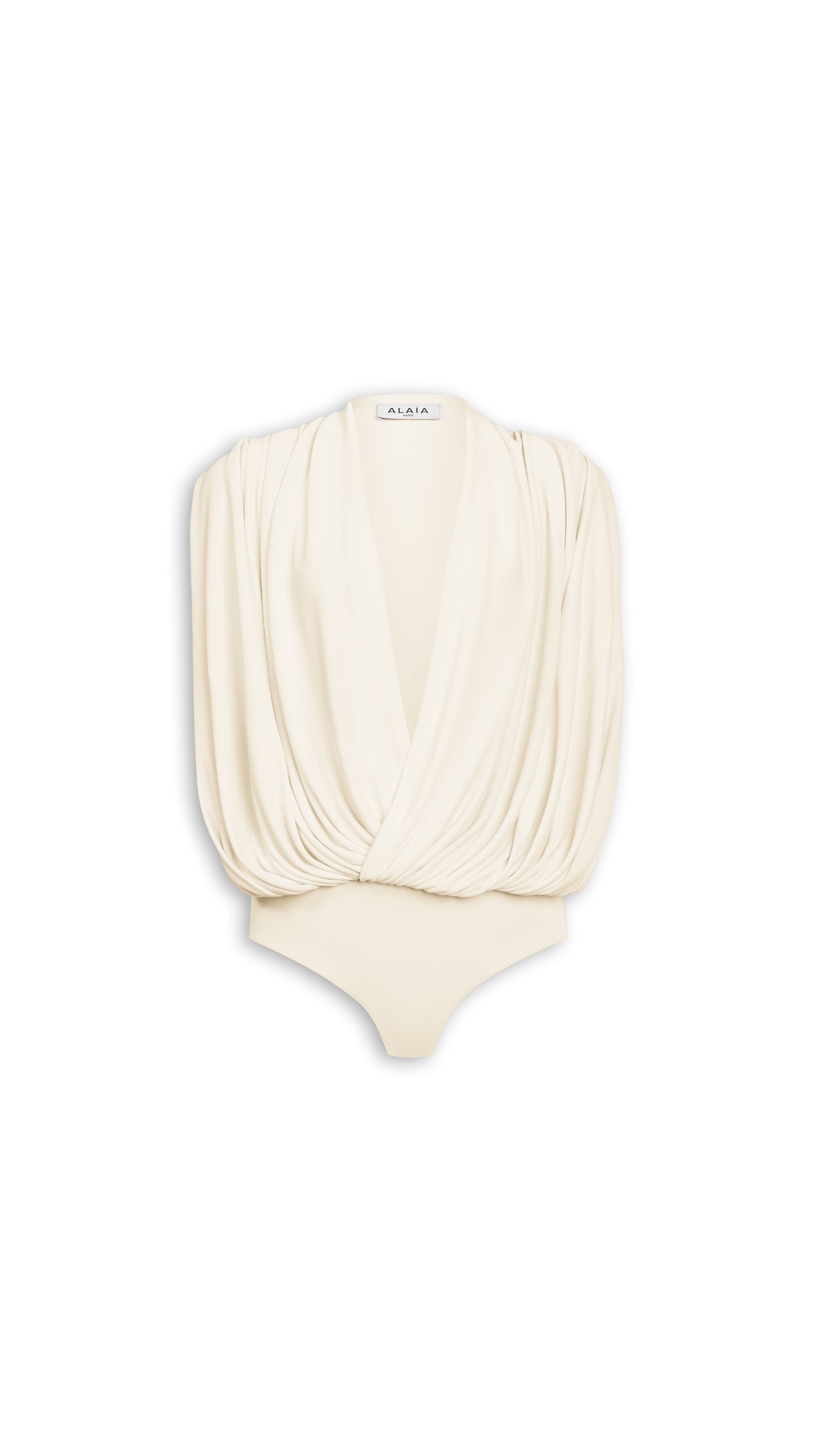 HOODED VISCOSE BODYSUIT