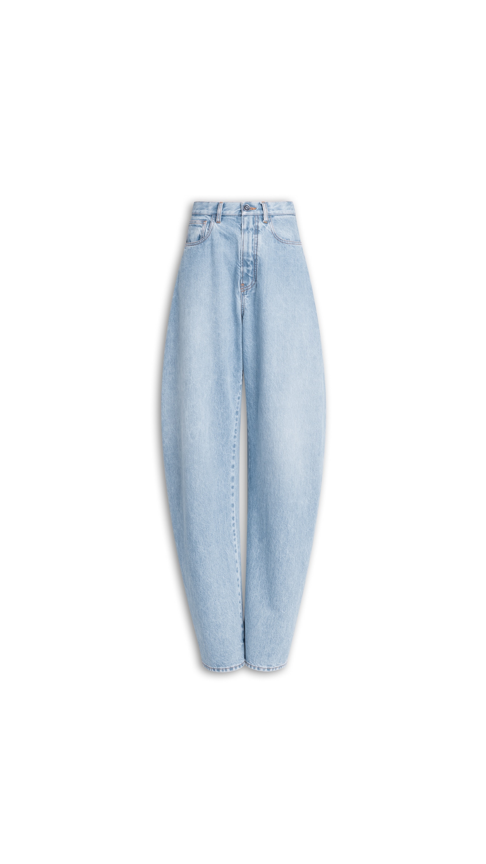 ROUND DENIM PANTS