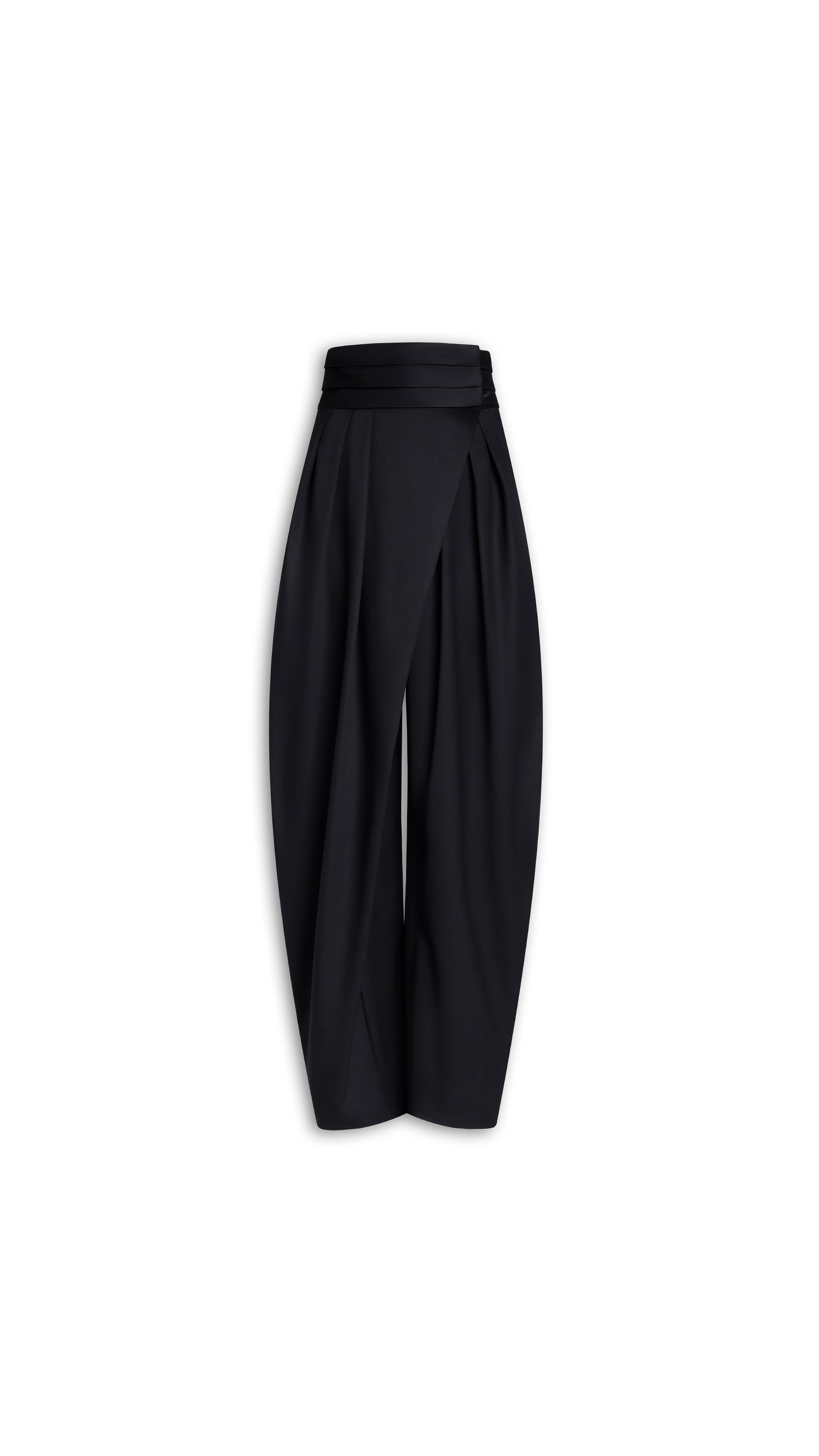 TUX ROUND PANTS IN WOOL