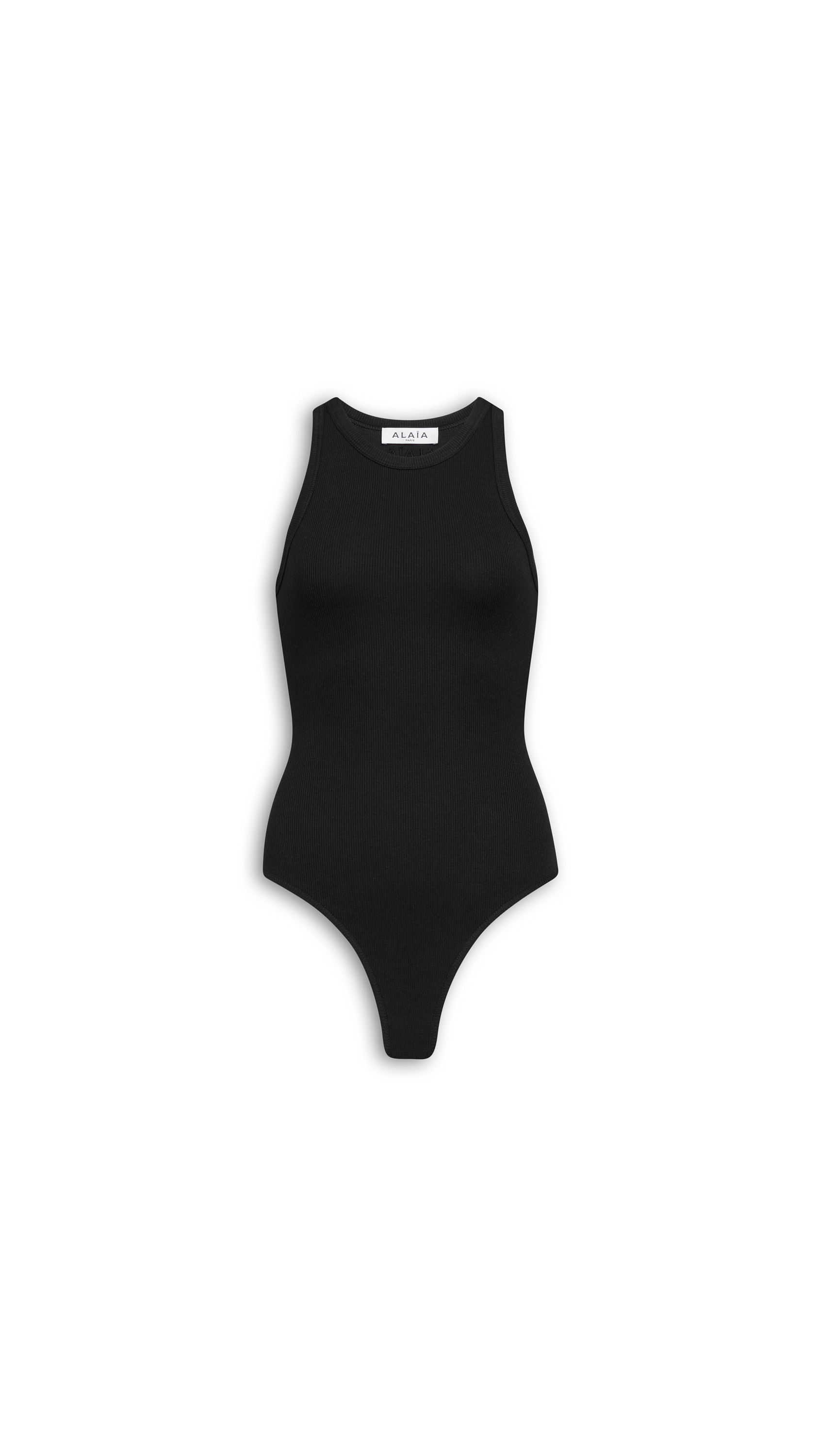 SCULPTING RIB JERSEY BODYSUIT