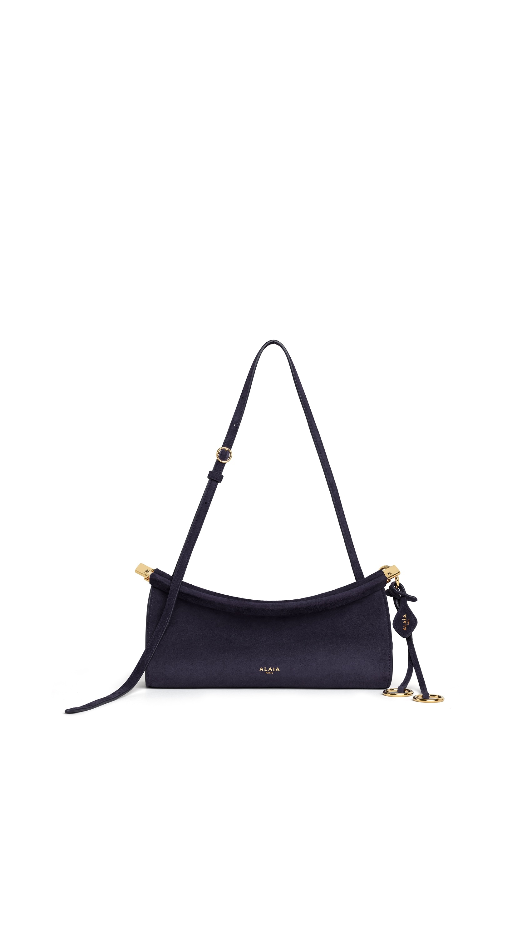 LE CLICK EAST WEST SMALL BAG IN SUEDE